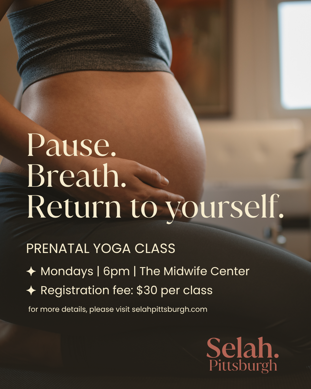 Prenatal Yoga at The Midwife Center