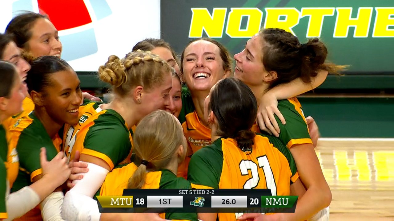 NMU Volleyball VS. Michigan Tech