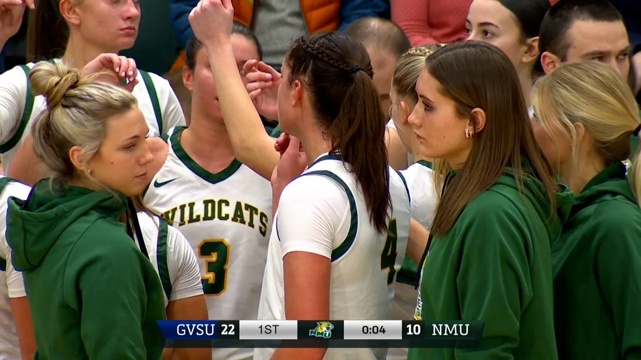 NMU Womens Basketball VS. Grand Valley State