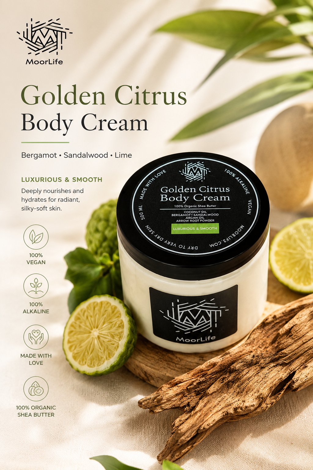 Golden Citrus Body Cream