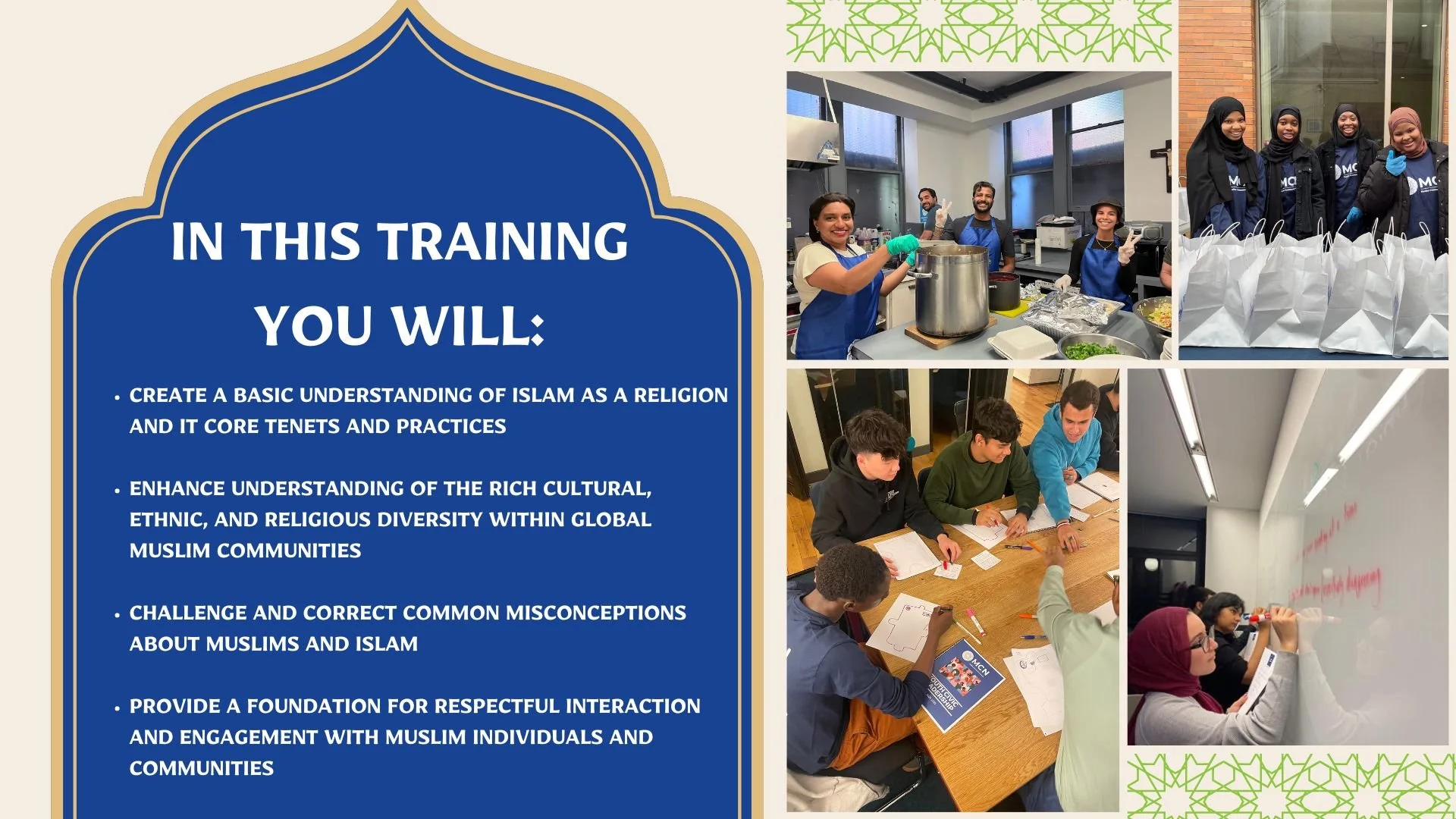 Understanding Muslim Diversity — MCN DOE workshop