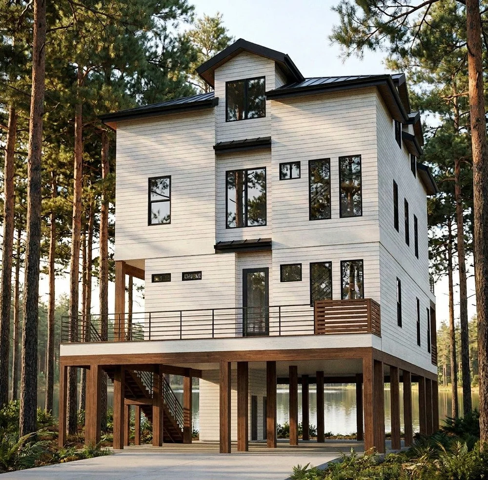 Collins Lake House rendering