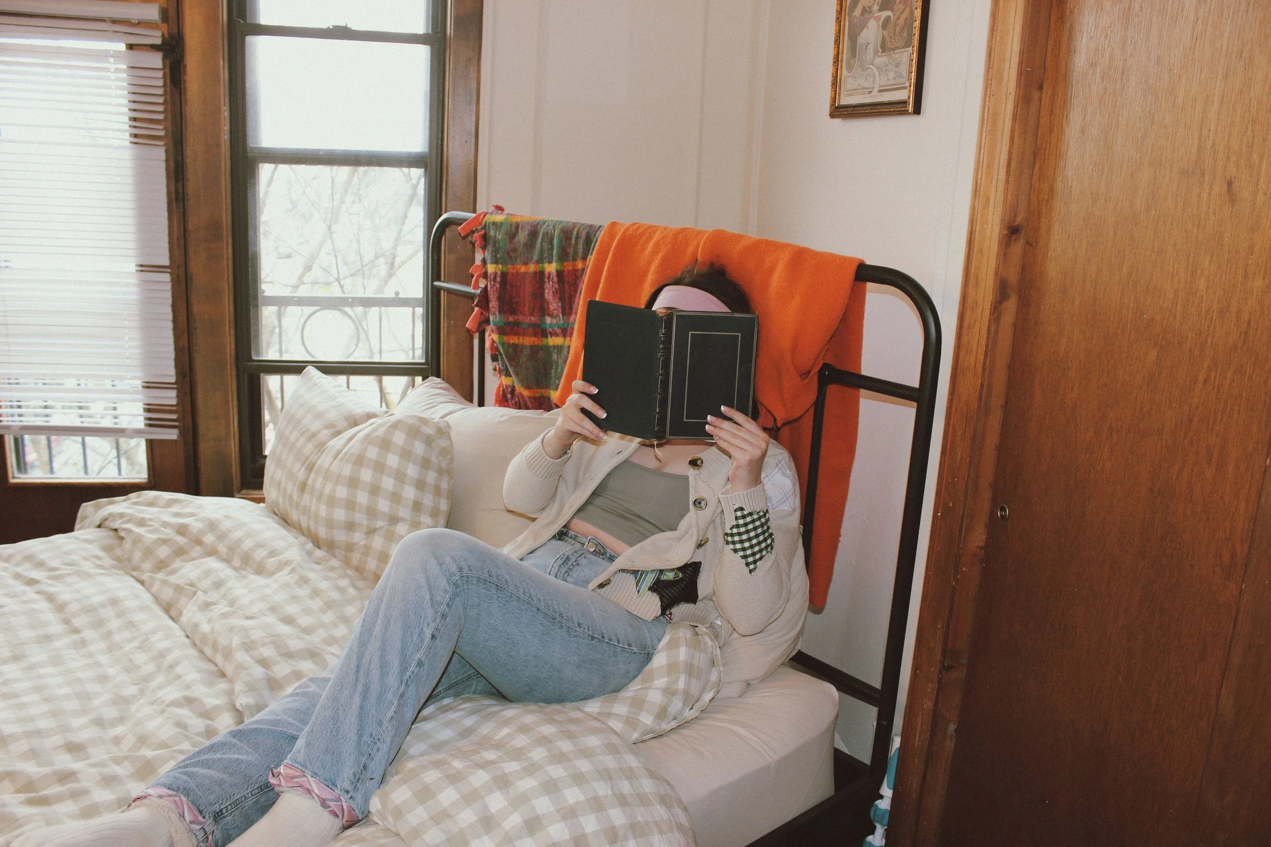 Allie Sandt x Reverie 23 patchwork star pants and cardigan