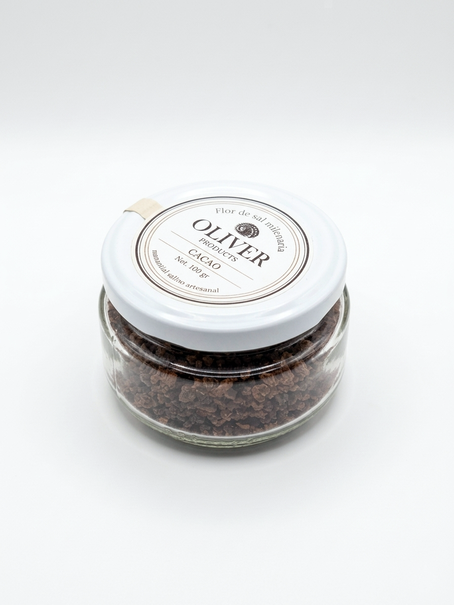 Sal de Cacao con nibs de cacao