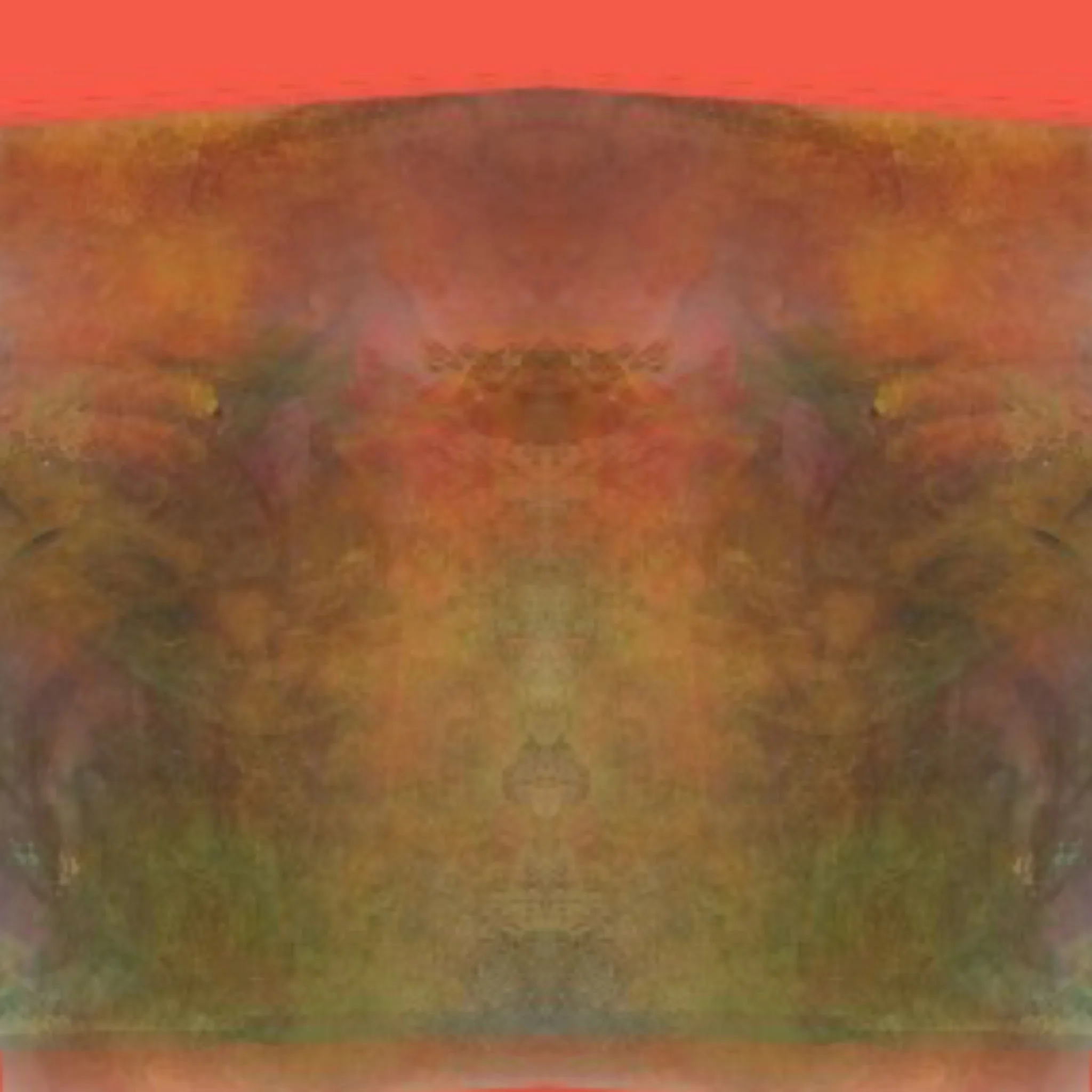 Abstract, blurry image with a gradient of warm tones including pink, orange, and brown.