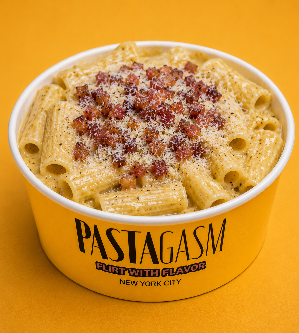 Rigatoni Carbonara