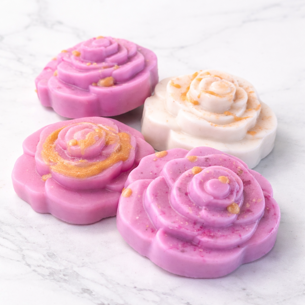 Limited Edition Mother's Day Rose: French Clay & Rose Oil Artisan Soap