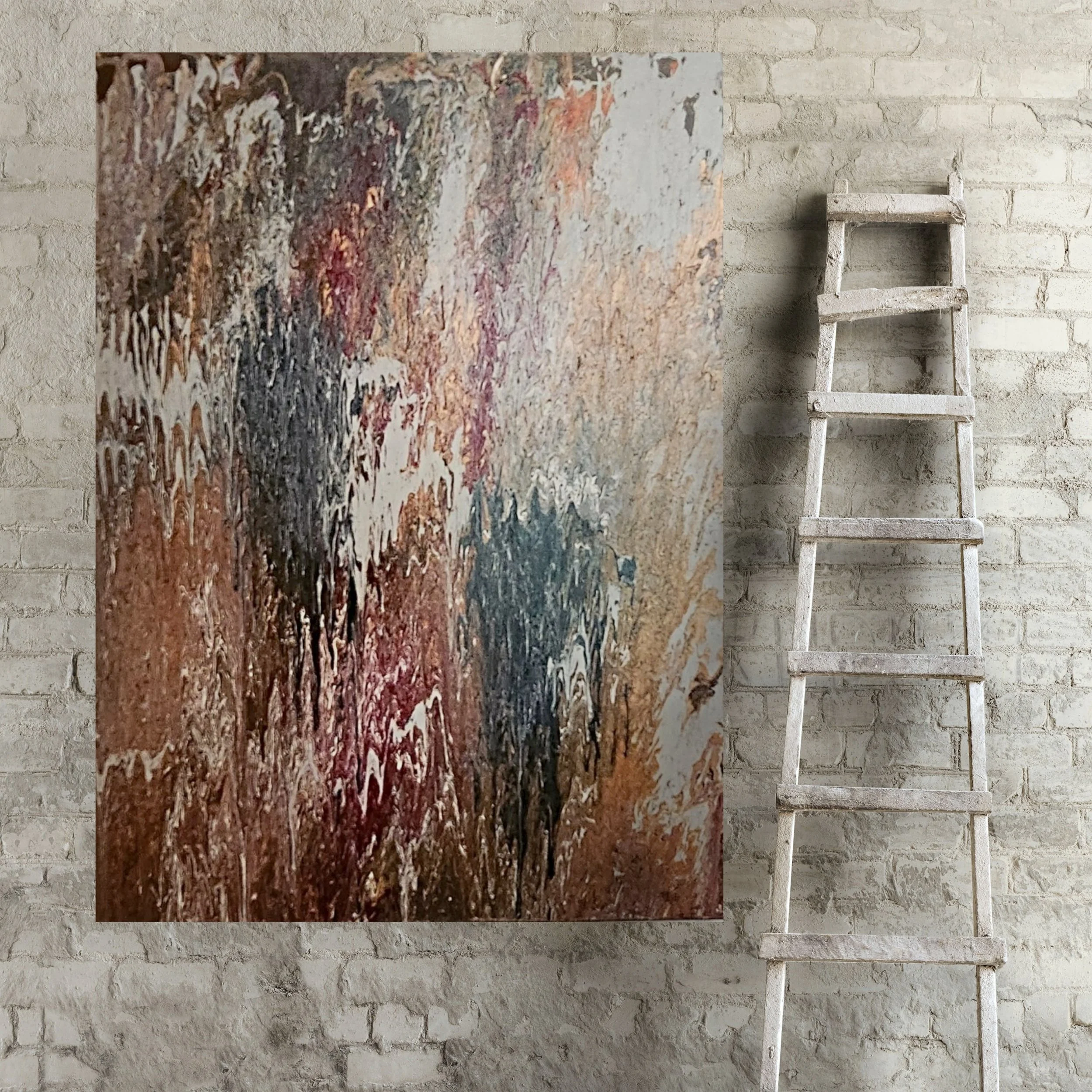 Painting named "Land Slide" by Deb Westman