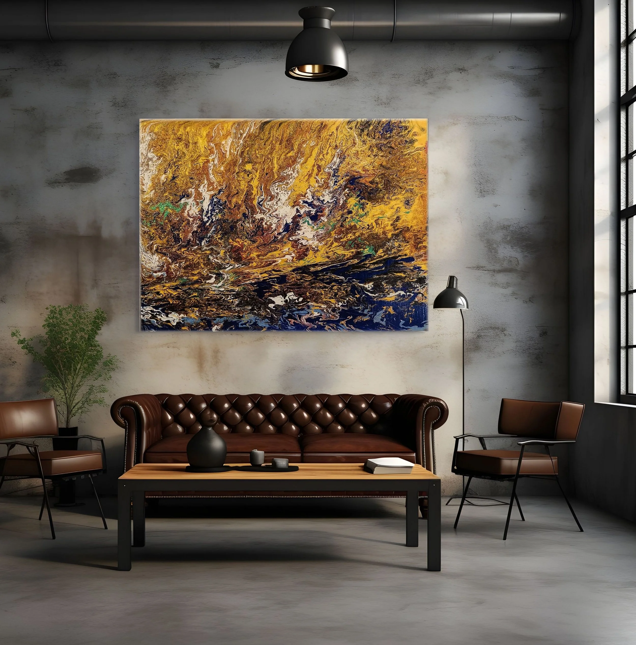 River Dance in Stanley 56x42