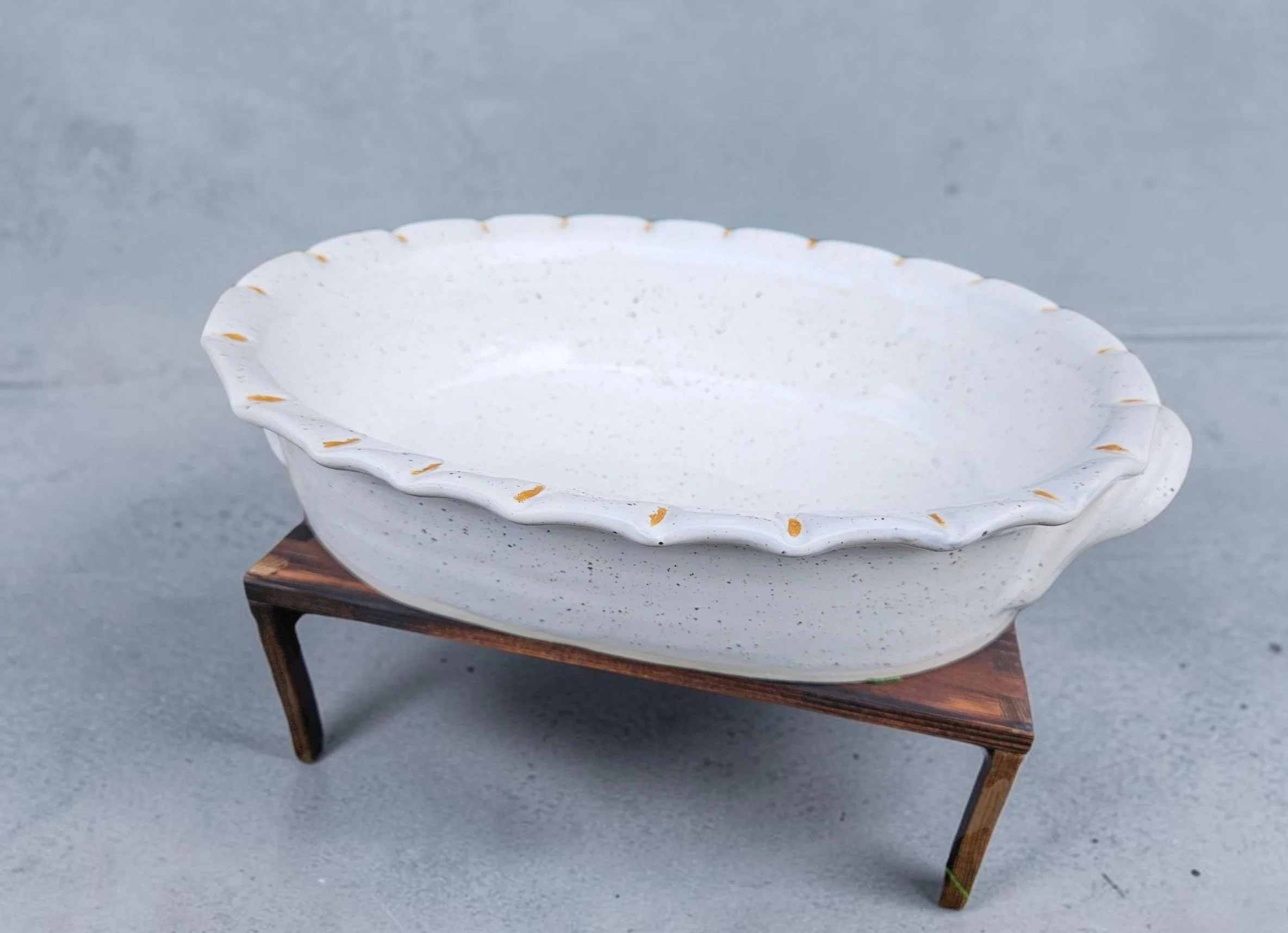 Large Oval Oven Dish with handles