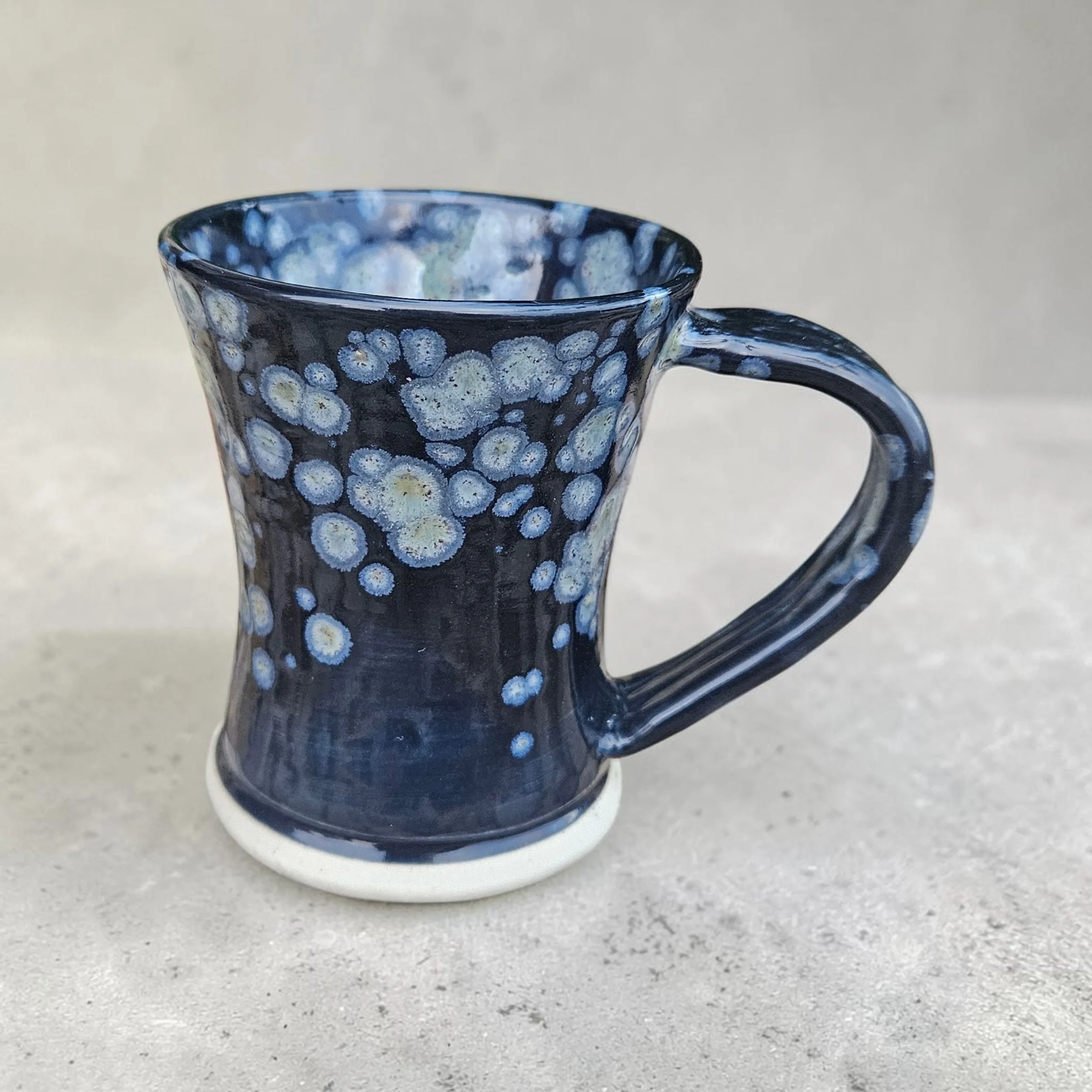 Galaxy Wheel Thrown Coffee Mug
