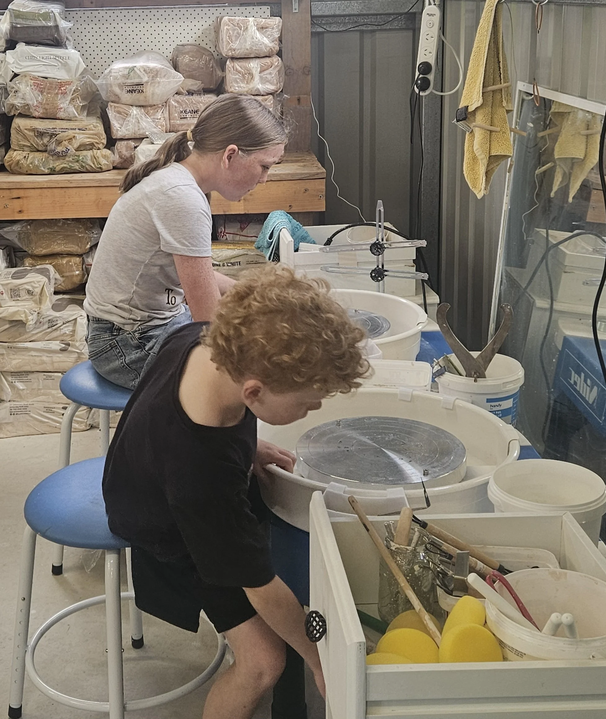Kids School Holiday Pottery Lessons Saturday 26th September