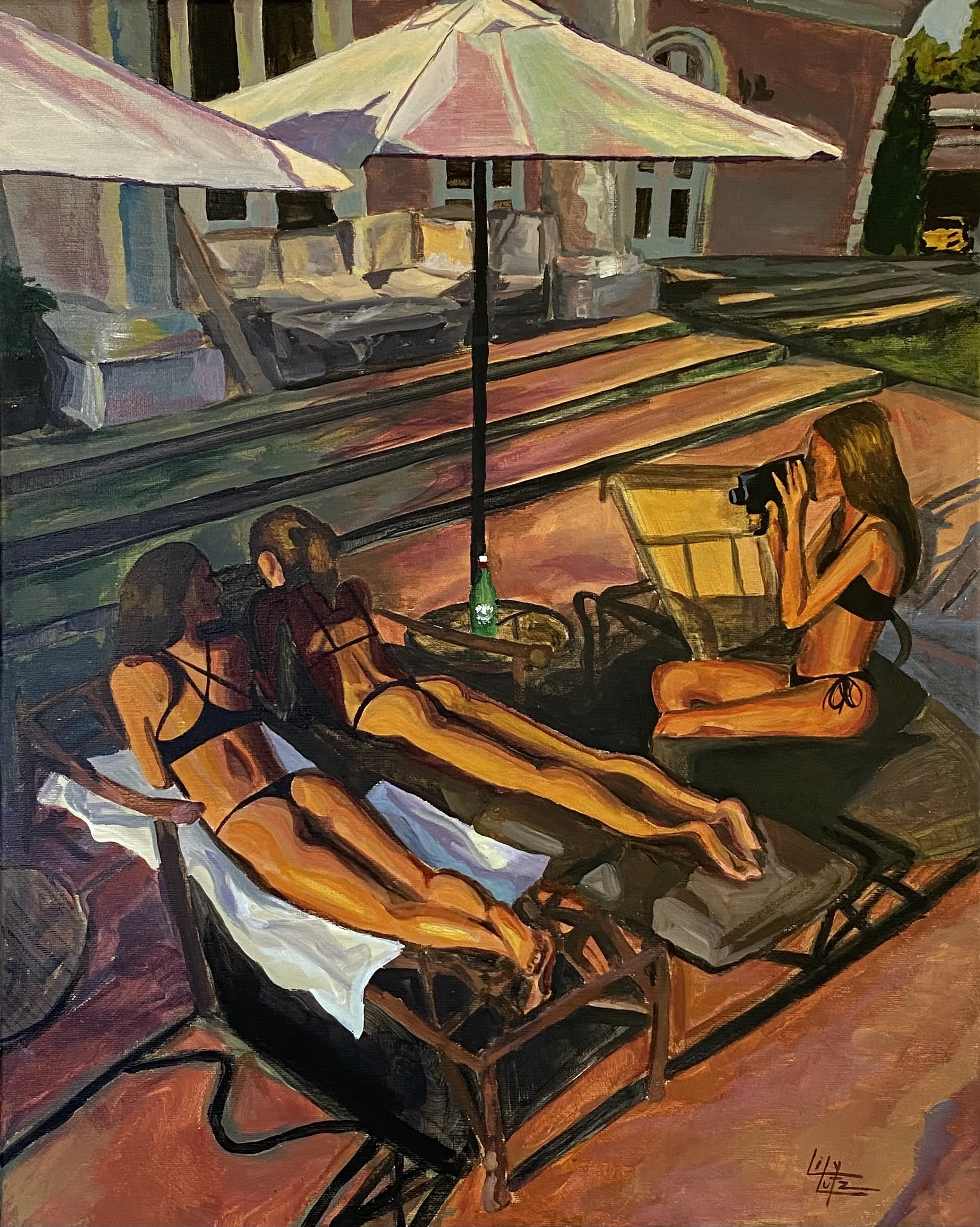 Loungers, 16 x 20 in.jpg