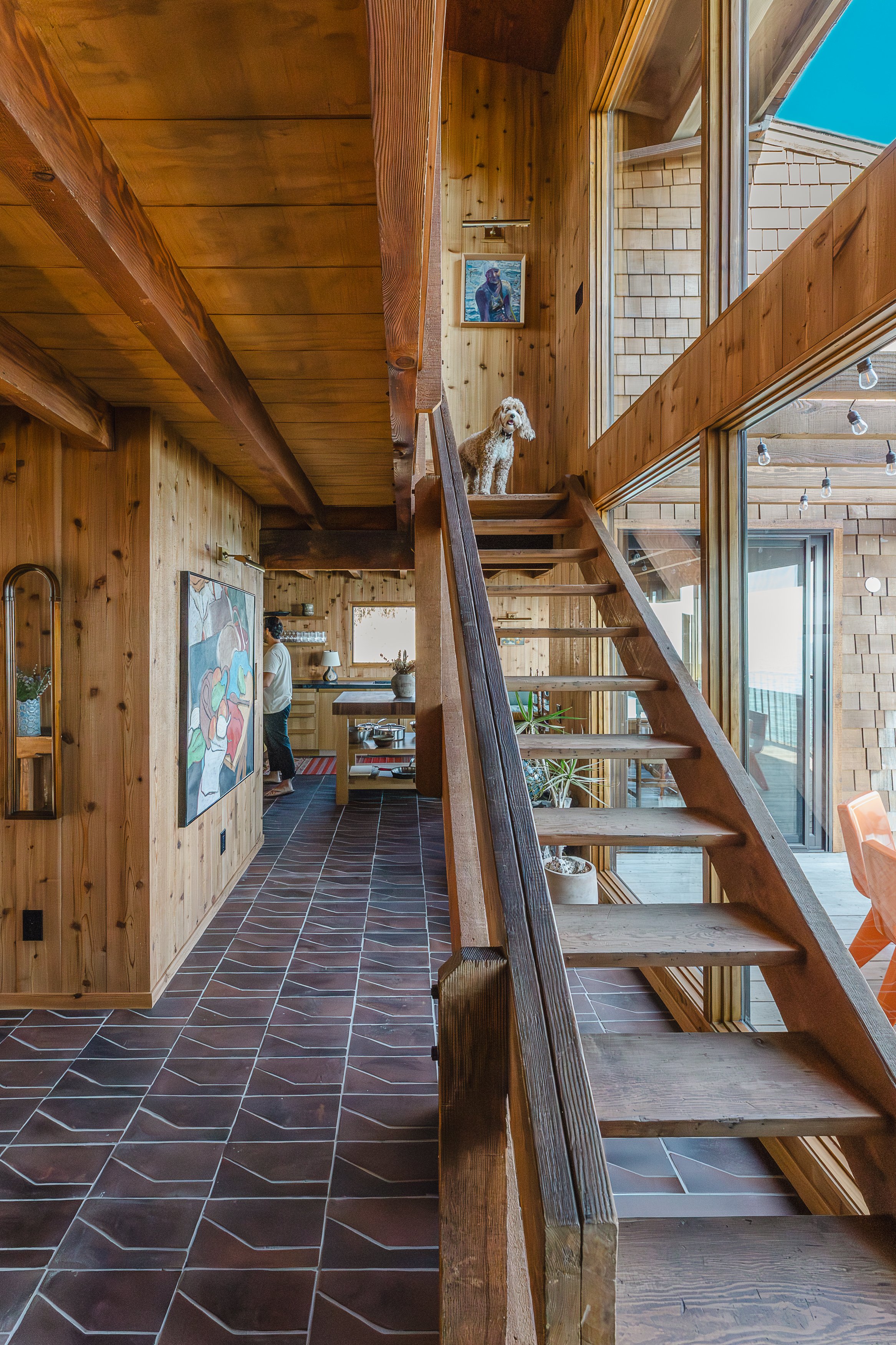 Lookout House Staircase