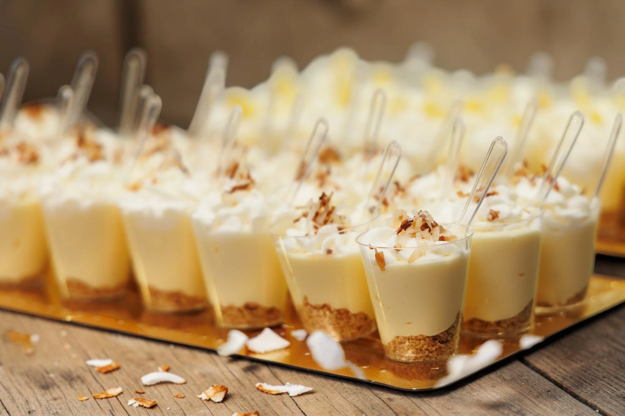 Gourmet dessert shooters and sweet treats handcrafted by Bites We Like for birthdays, weddings and special events in Nassau, New Providence.