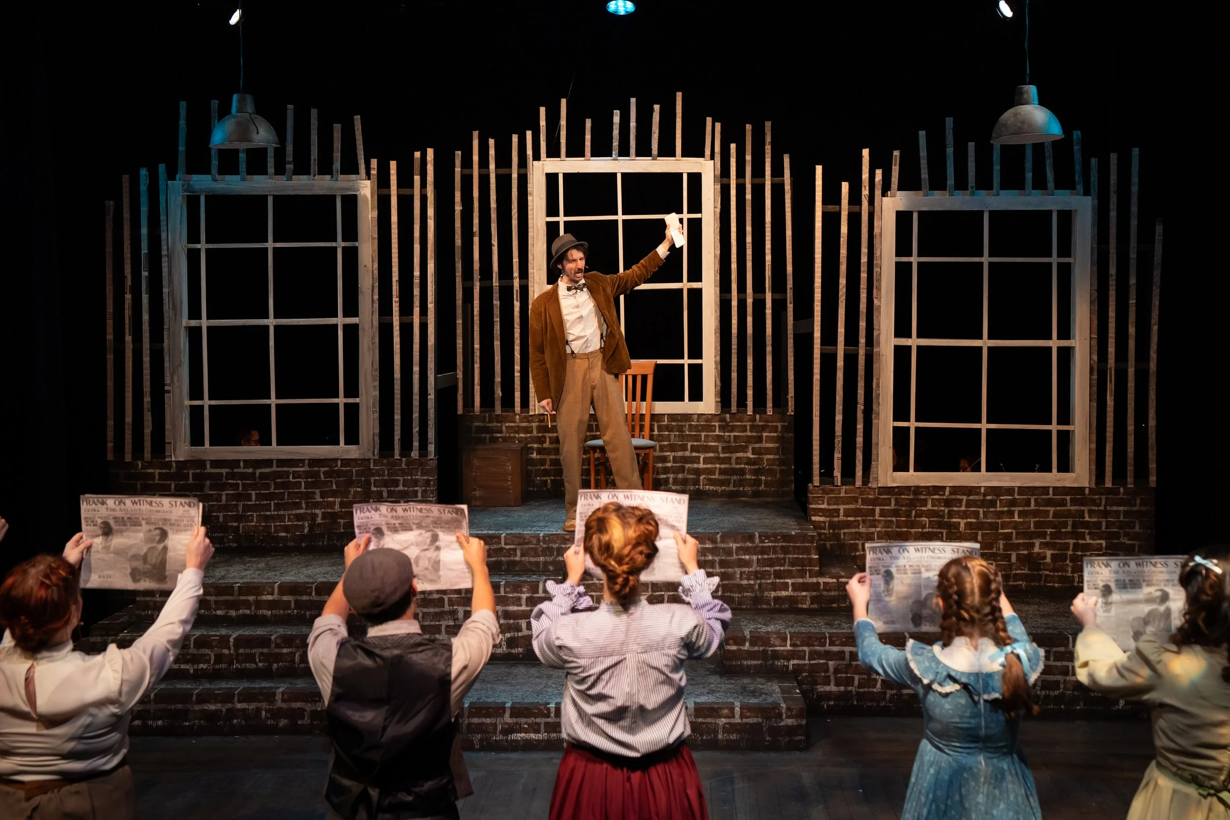 Parade
Scenic Designer: Gray Thornsberry
Photos by: Lens of Athena  