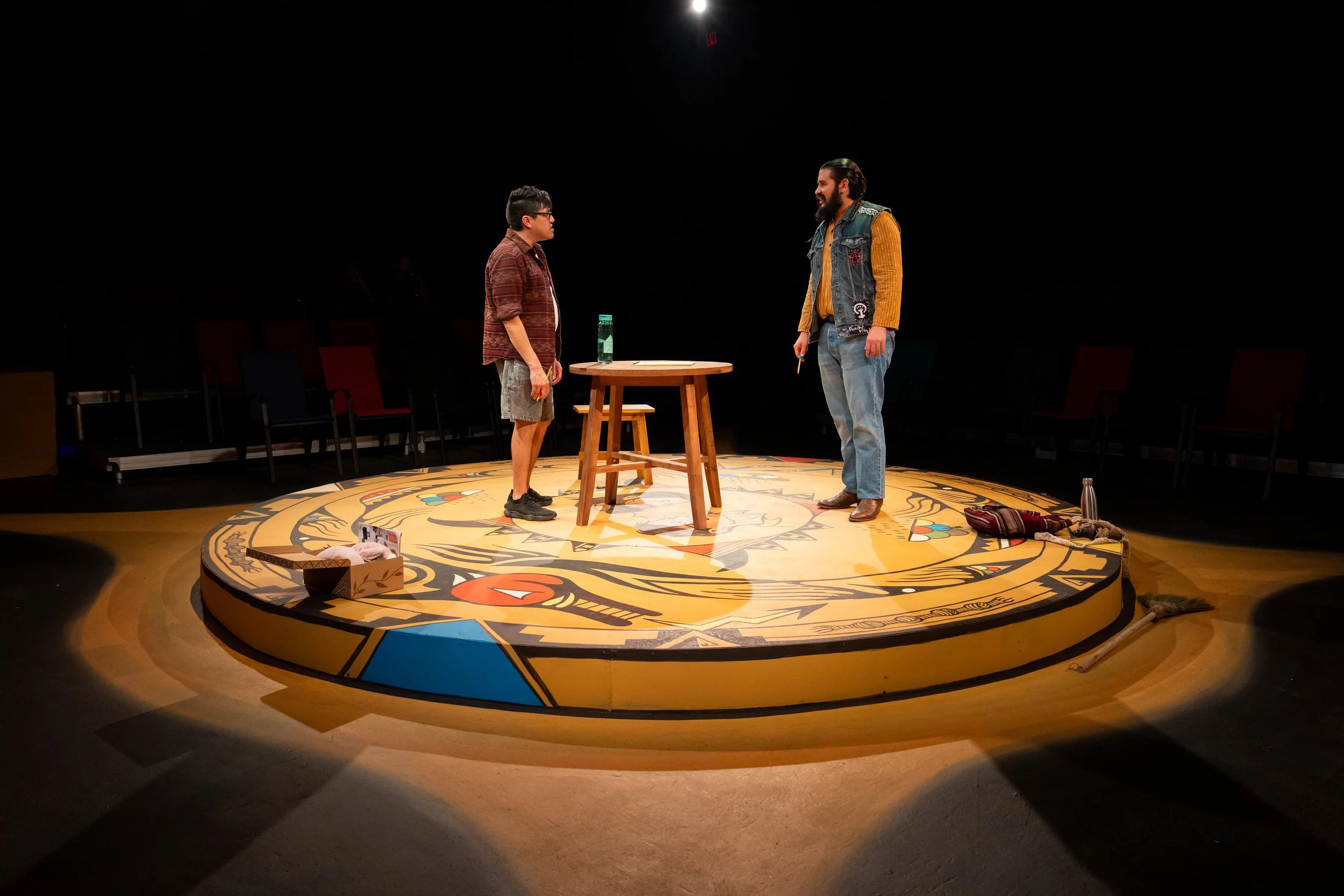 Pueblo Revolt 
Scenic Designer: Maggie Armendariz
Photos by: Lens of Athena  