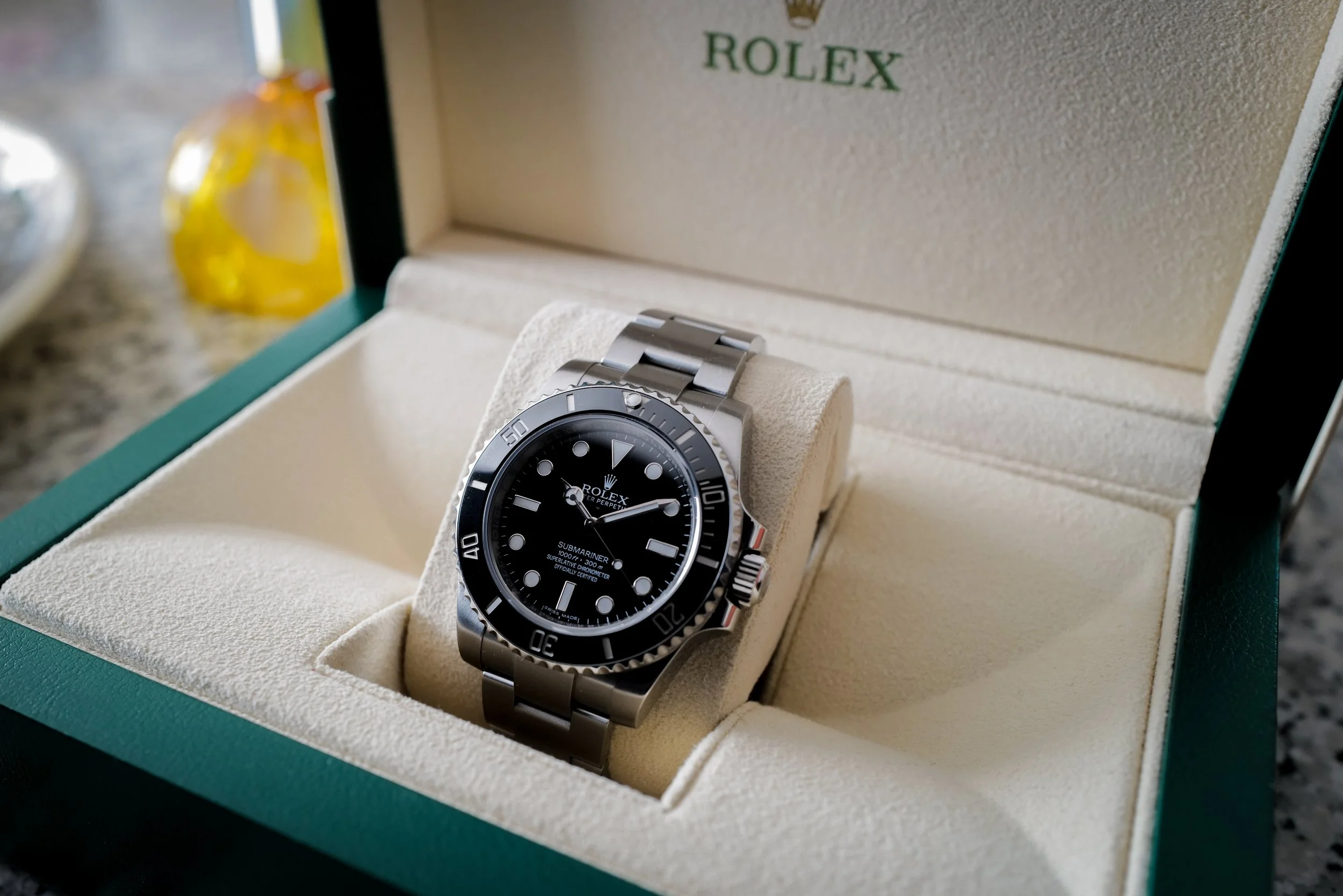 Rolex Submariner No Date 114060 Oystersteel 2018 Mint Condition Box Only Tiger and Crow Watch Co