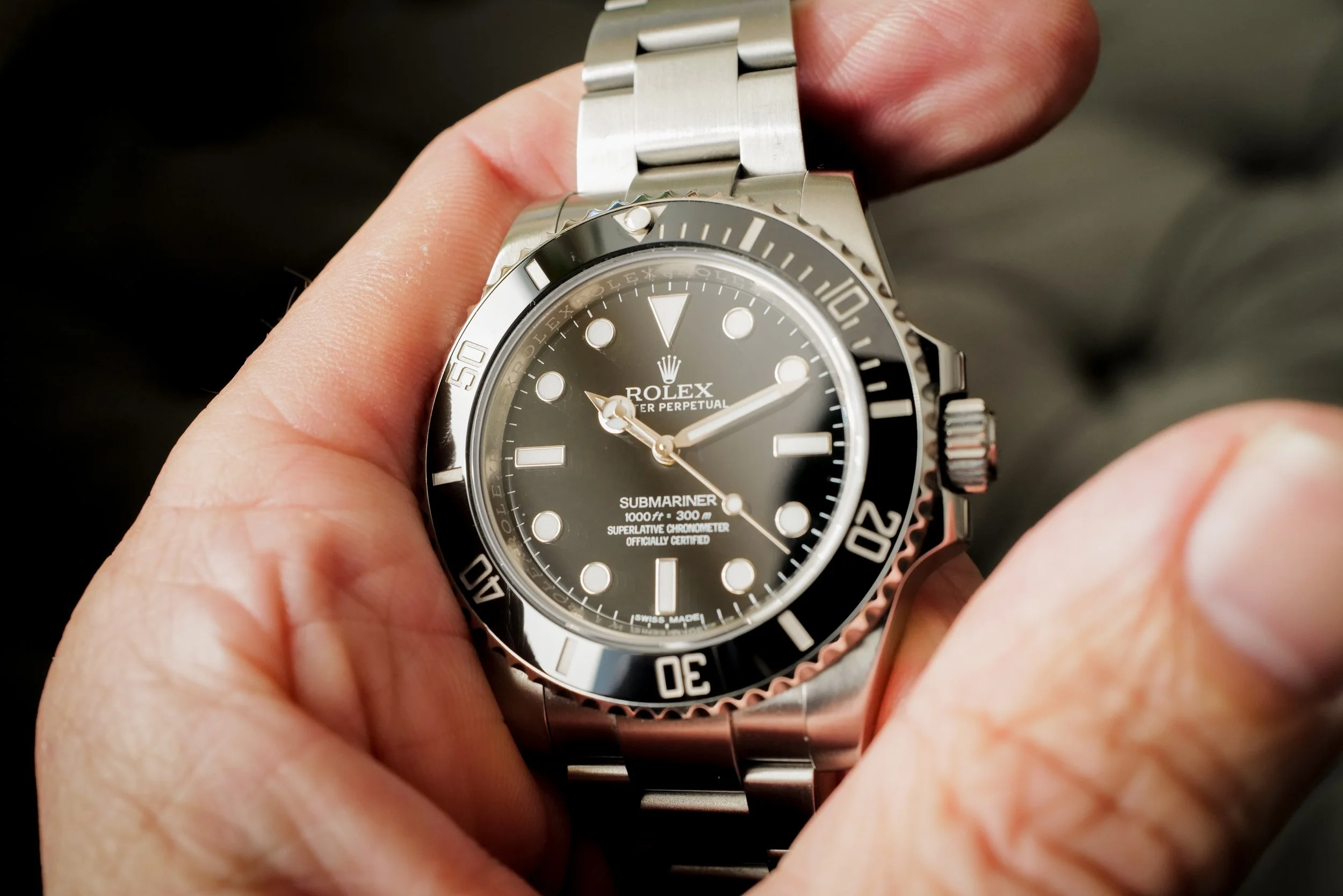 Rolex Submariner No Date 114060 Oystersteel 2018 Mint Condition Box Only Tiger and Crow Watch Co