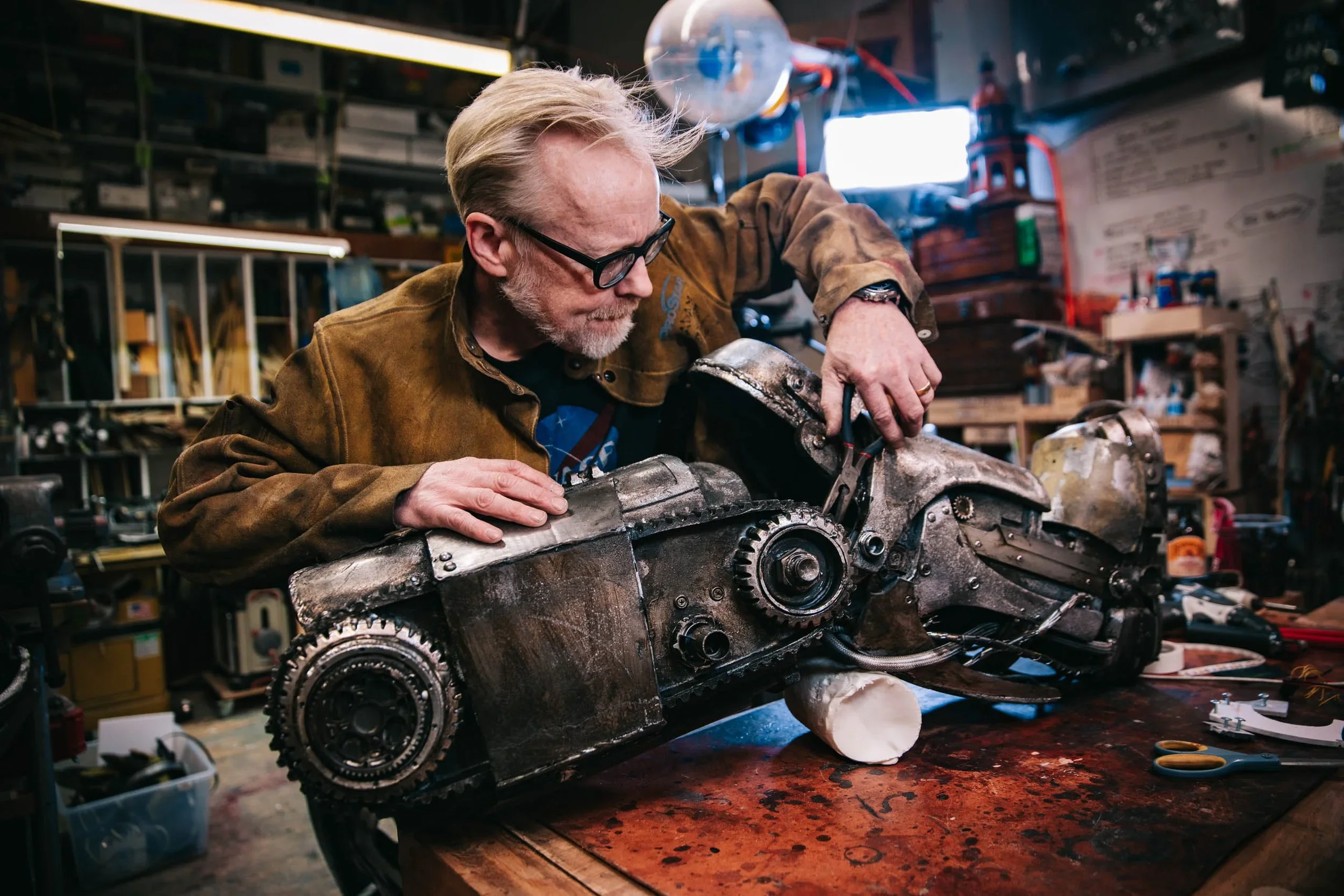 Adam Savage Knows How to Build, Create, and Think