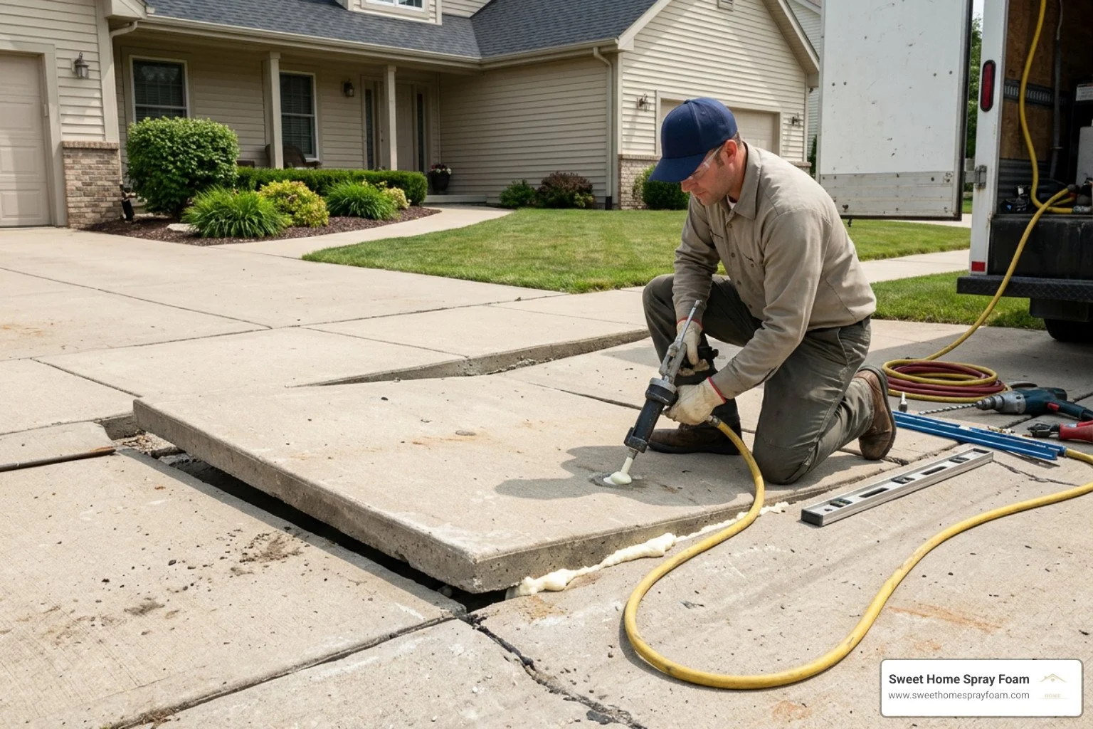 Concrete Lifting Foam Near Me: What Homeowners Should Expect