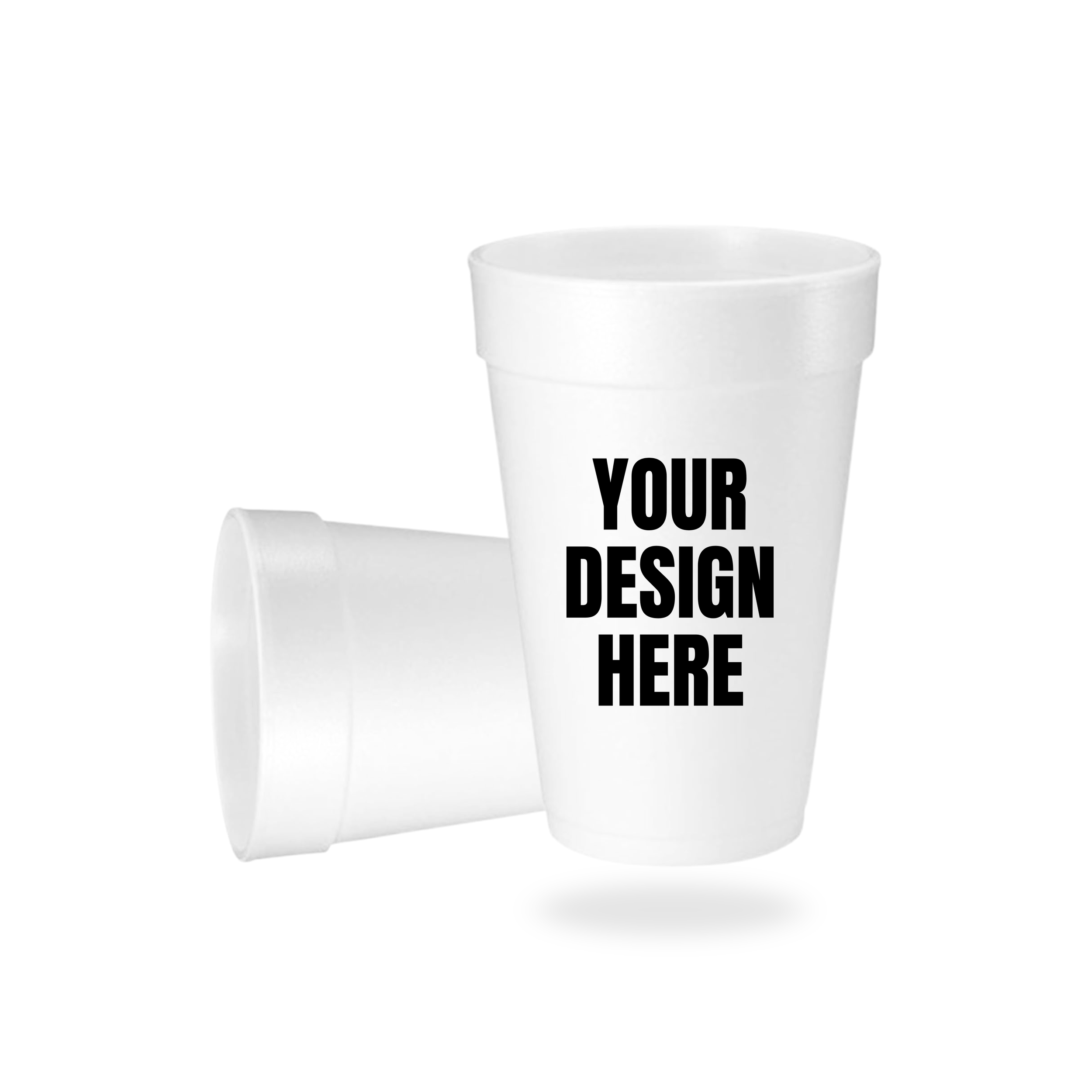Custom 16oz Foam Cups
