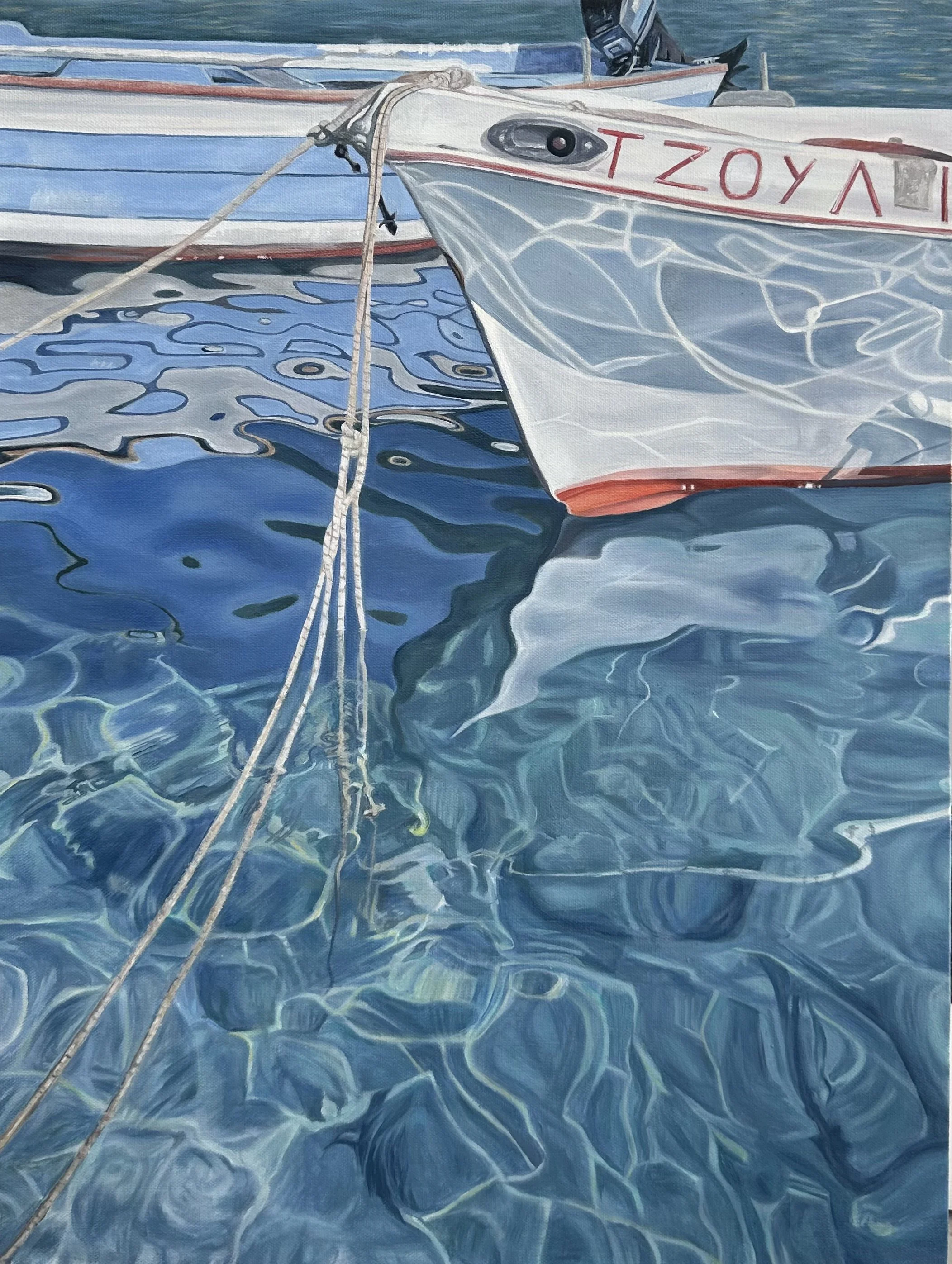 Limenos, 2026 Oil on Canvas, 18" x 24".  Available