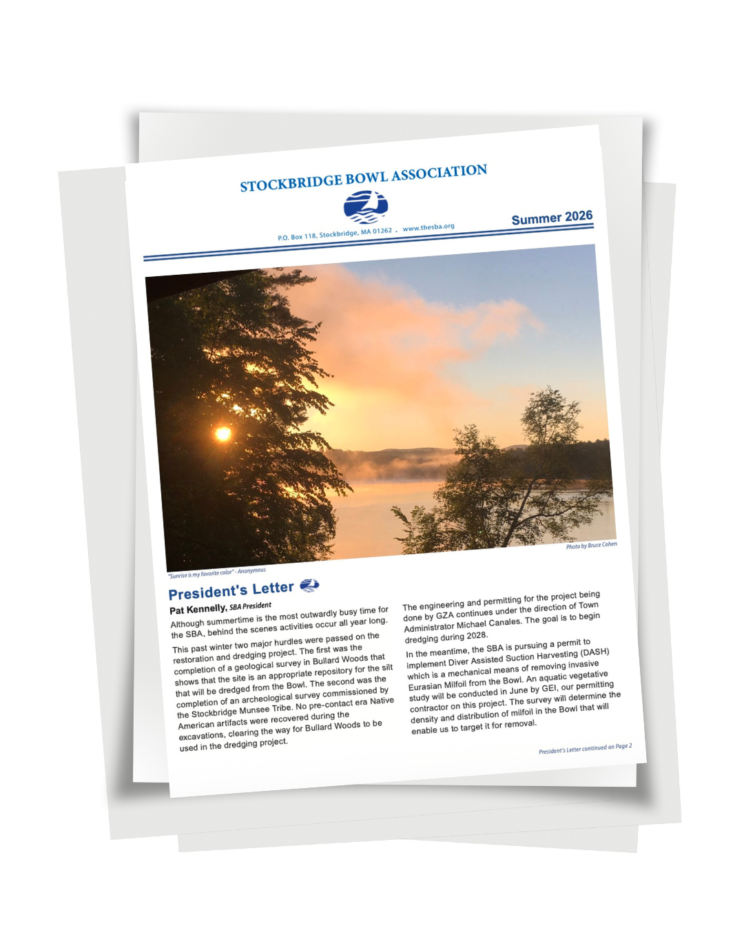 2026 Annual Newsletter + Report