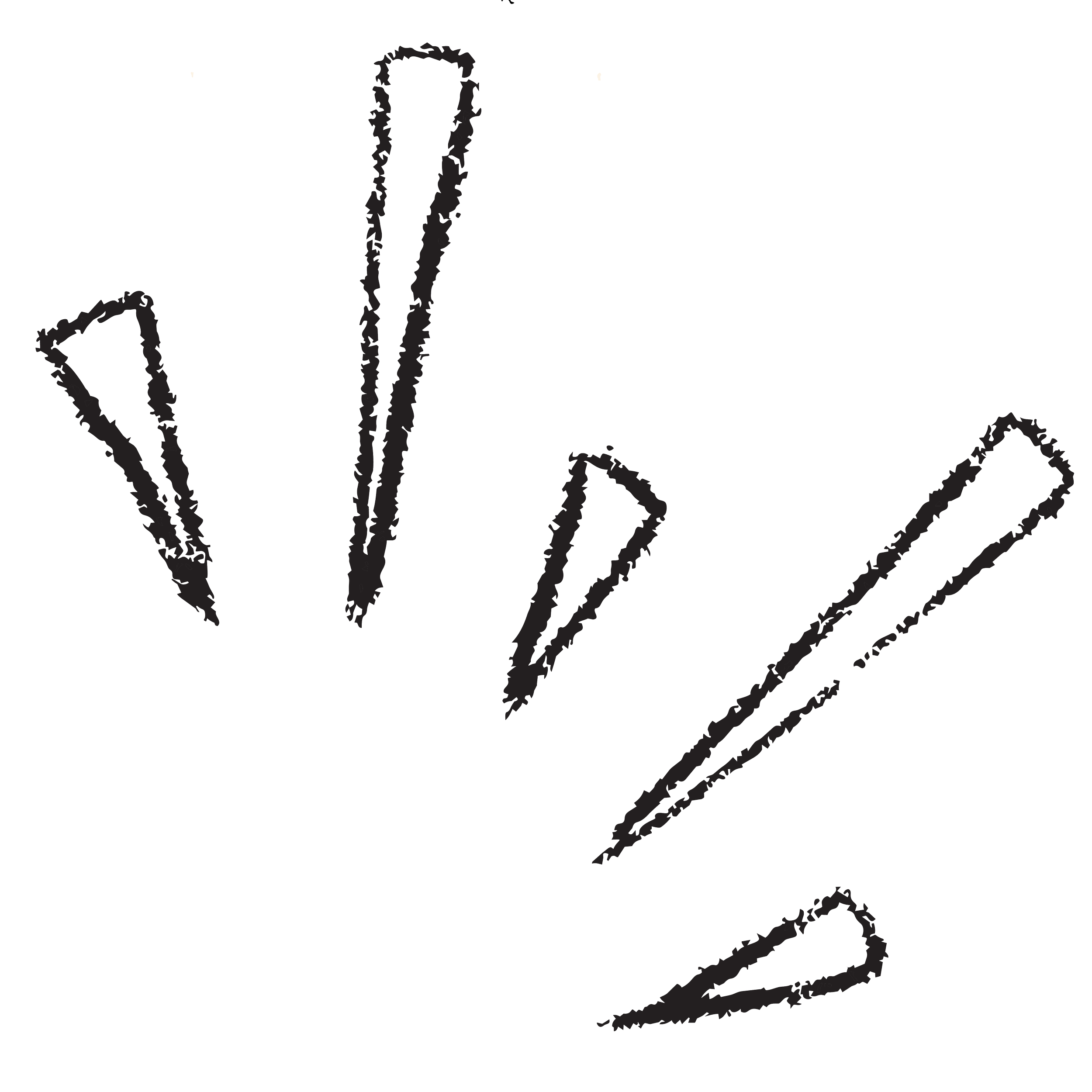 Outline drawing of a cannabis plant on a black background.