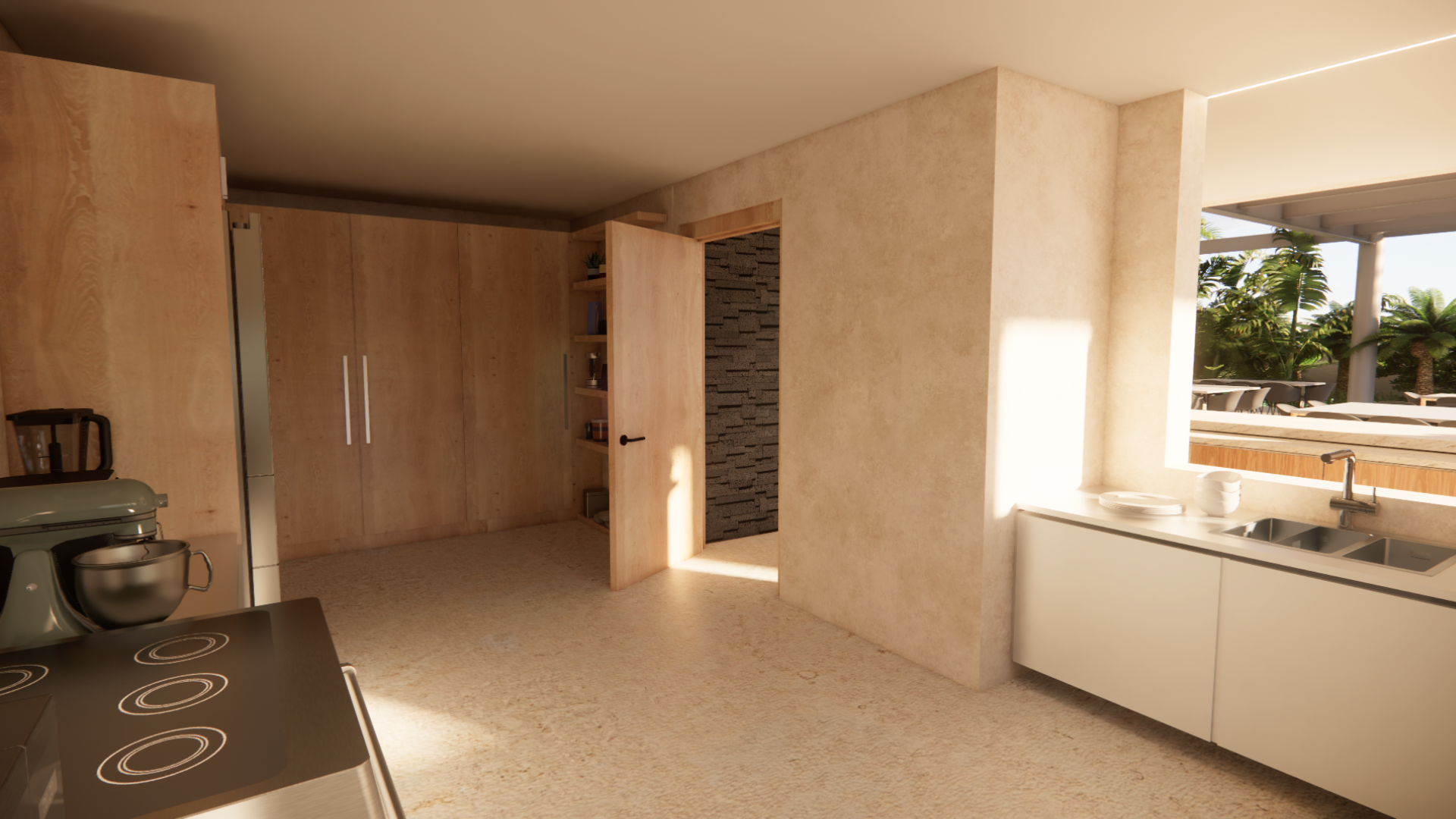 Ampliación cocina palapa
