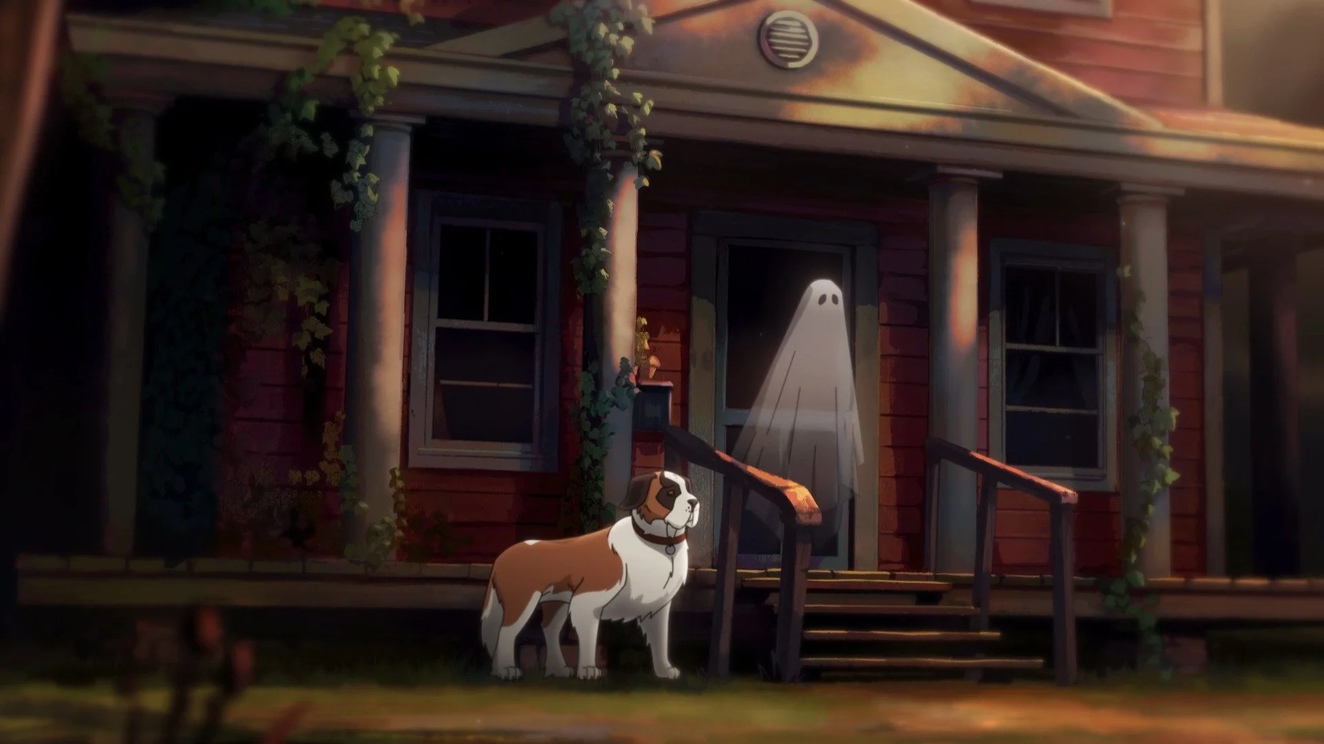 A dog longs for his recently deceased owner, who is bound to their old home as a ghost. I'm excited and honored to collaborate with @anodyne.studios on adapting Bark &amp; Boo into an animated short! Support, Donate, and Follow. LINK IN THE DESCRIPTI
