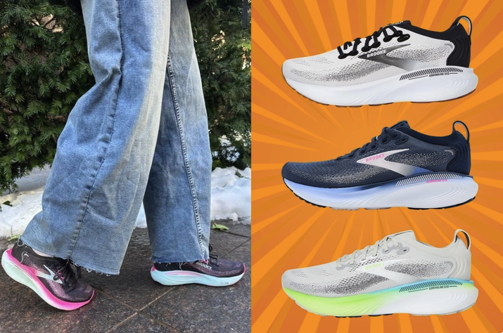 The Brooks Adrenaline GTS 25 Feels Like Walking On Pillows (Huffpost)