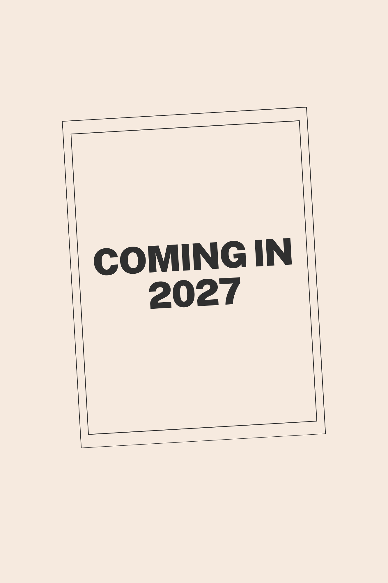 Placeholder for up and coming book