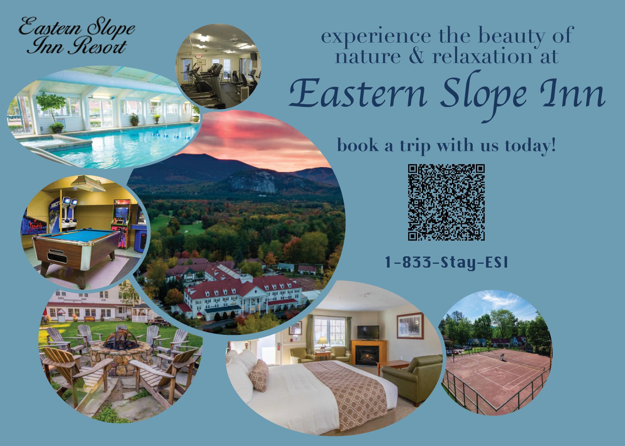 Postcard Back | Spring 2024 | Adobe Indesign