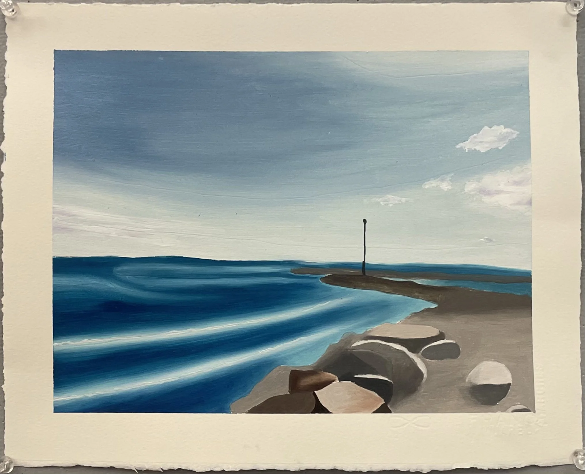 Saybrook | Spring 2024 | Oil on Paper