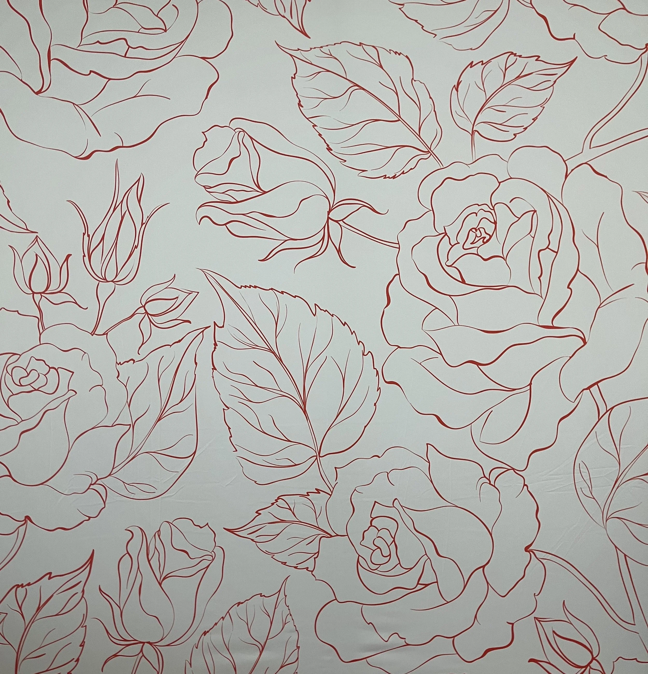 Flowers photobooth backdrop