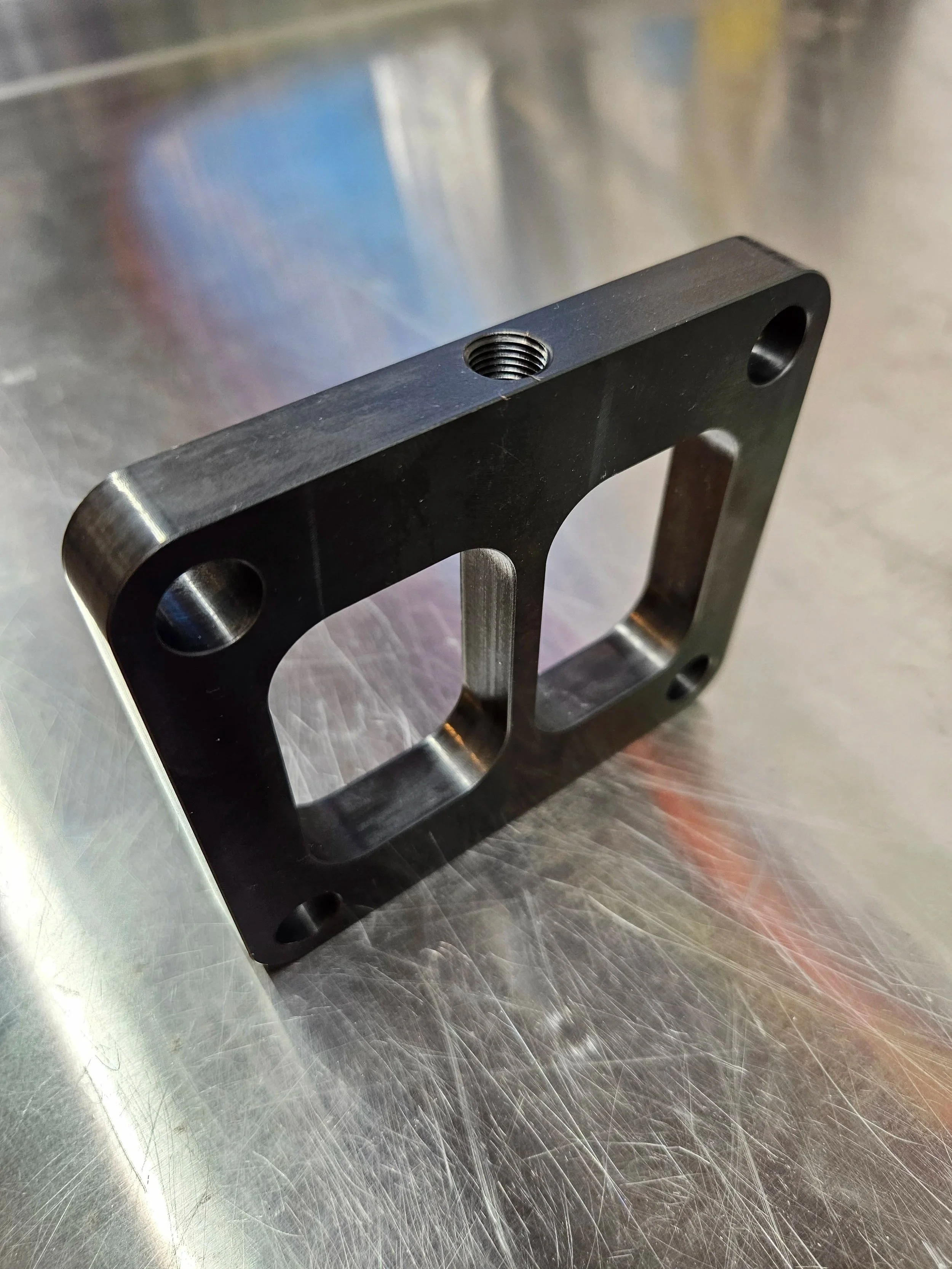 T4 Divided Flange - Backpressure Sensor Provision