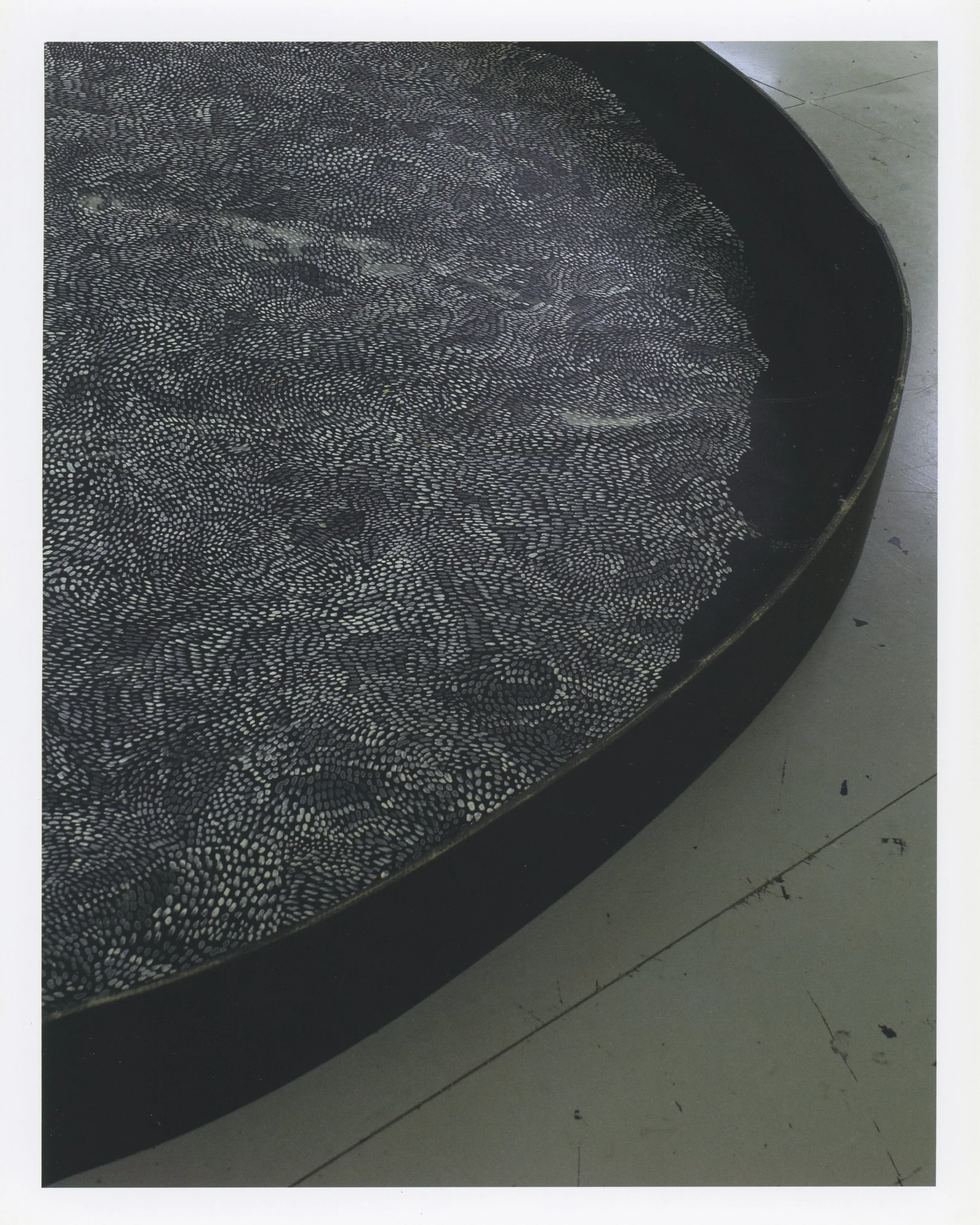 Pool, painted rubber, 2004