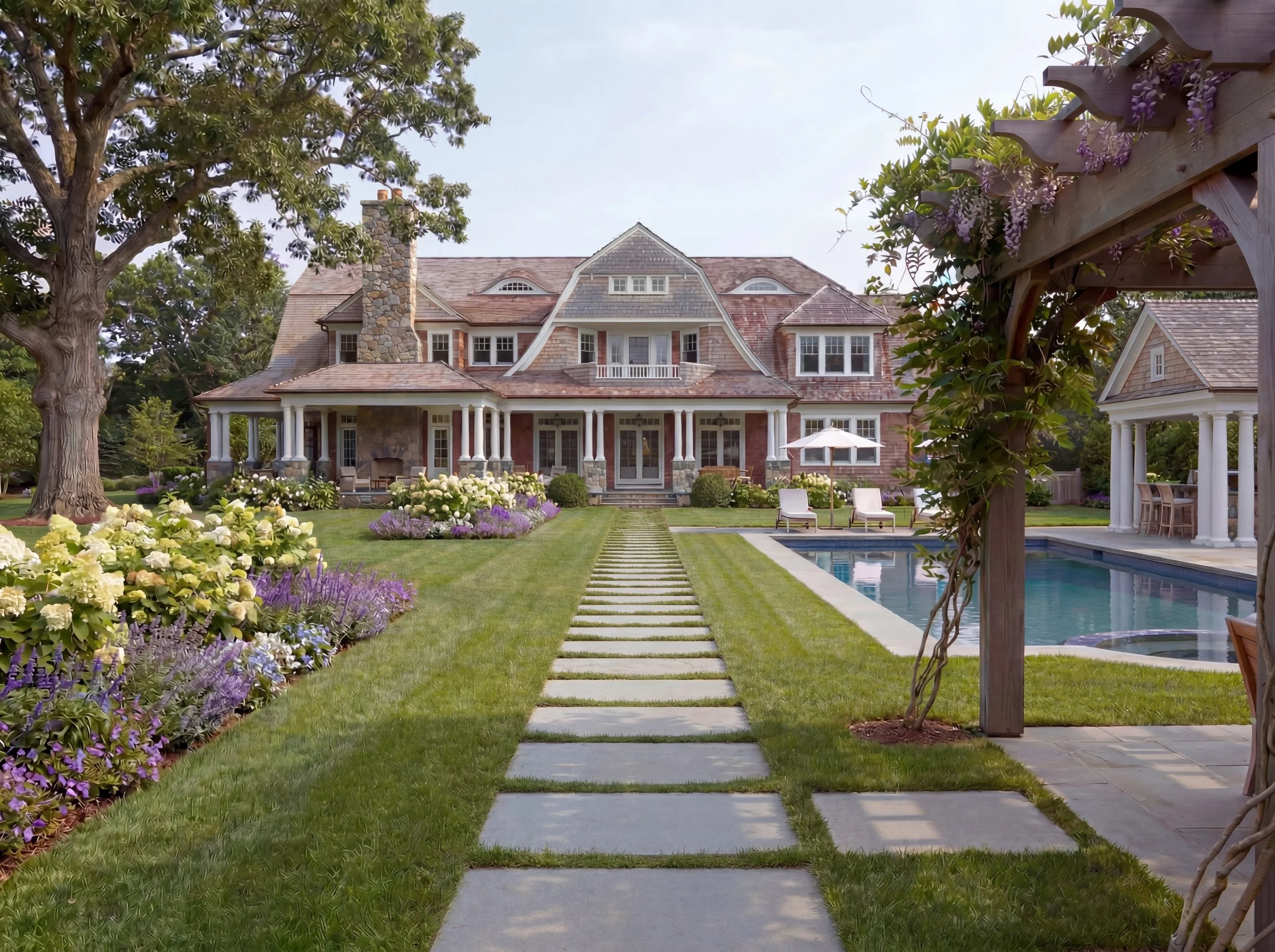 Estate garden
