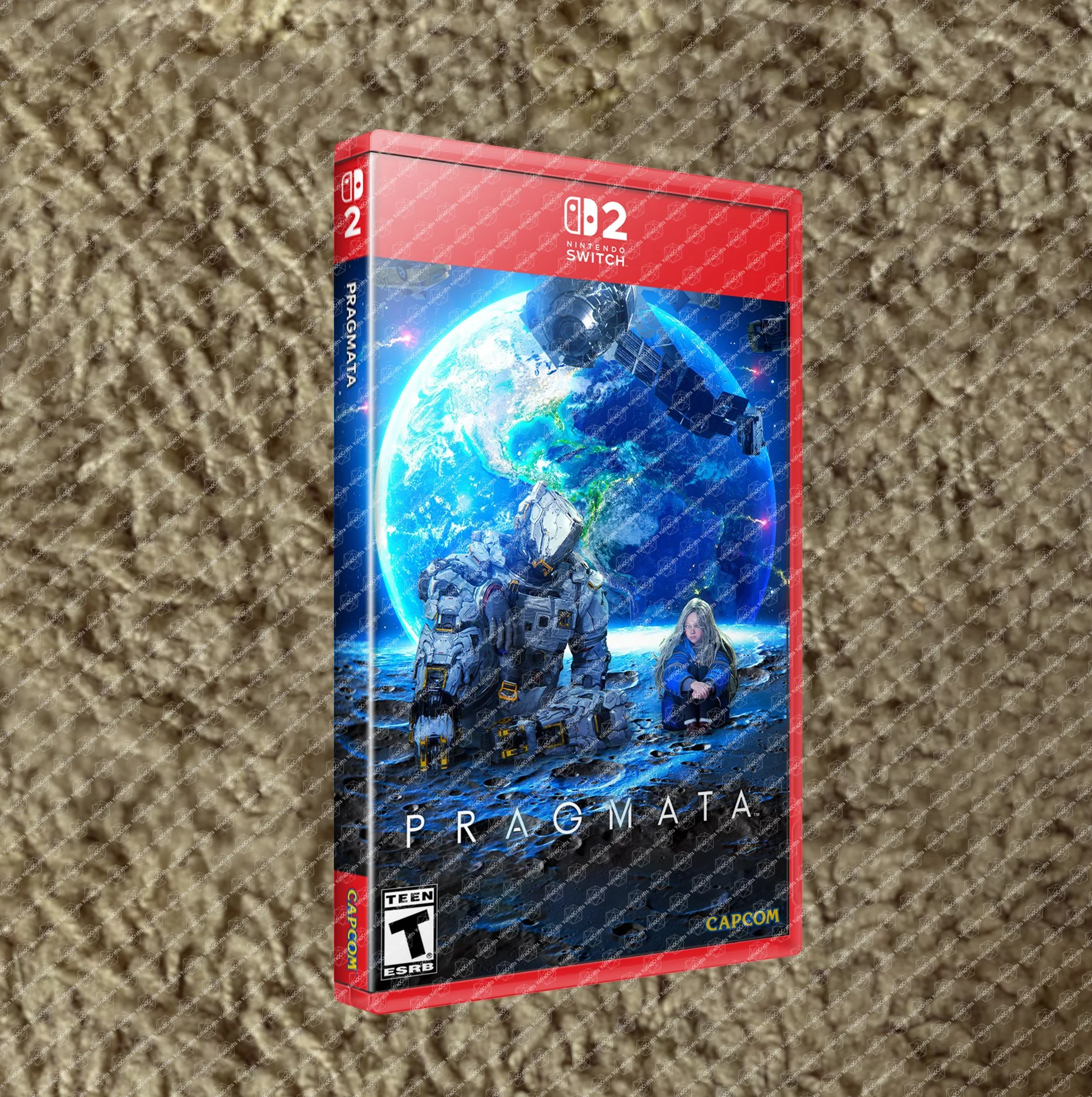 Pragmata DOUBLE SIDED COVER ART & CASE