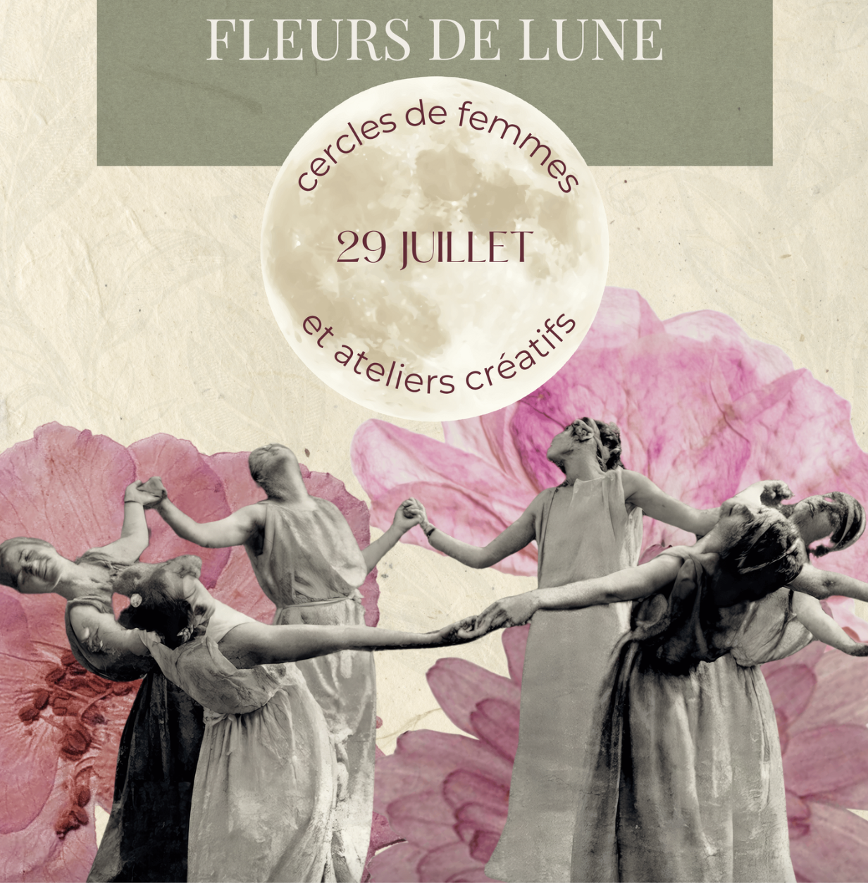 Fleurs de lune - Cercle créatif pour femmes | 29 juillet