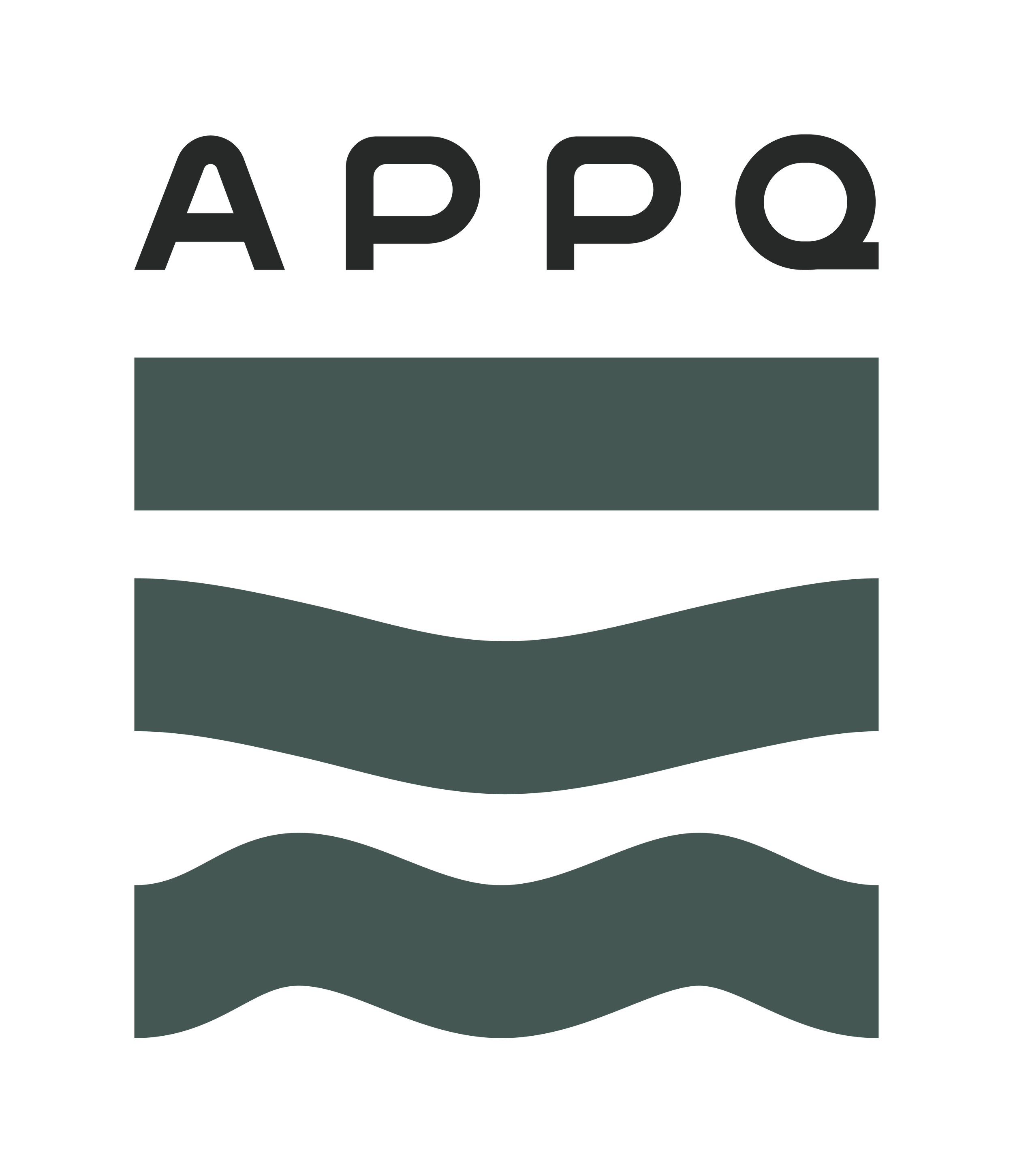 The logo of Apple Inc., featuring the word 'APPLE' at the top and a stylized apple with a bite taken out, divided into four wavy sections.