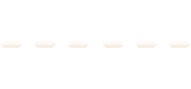 A black background with a white dashed line across the center.