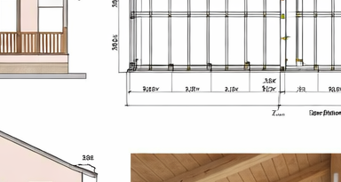 A detailed architectural drawing of a greenhouse framework with measurements.