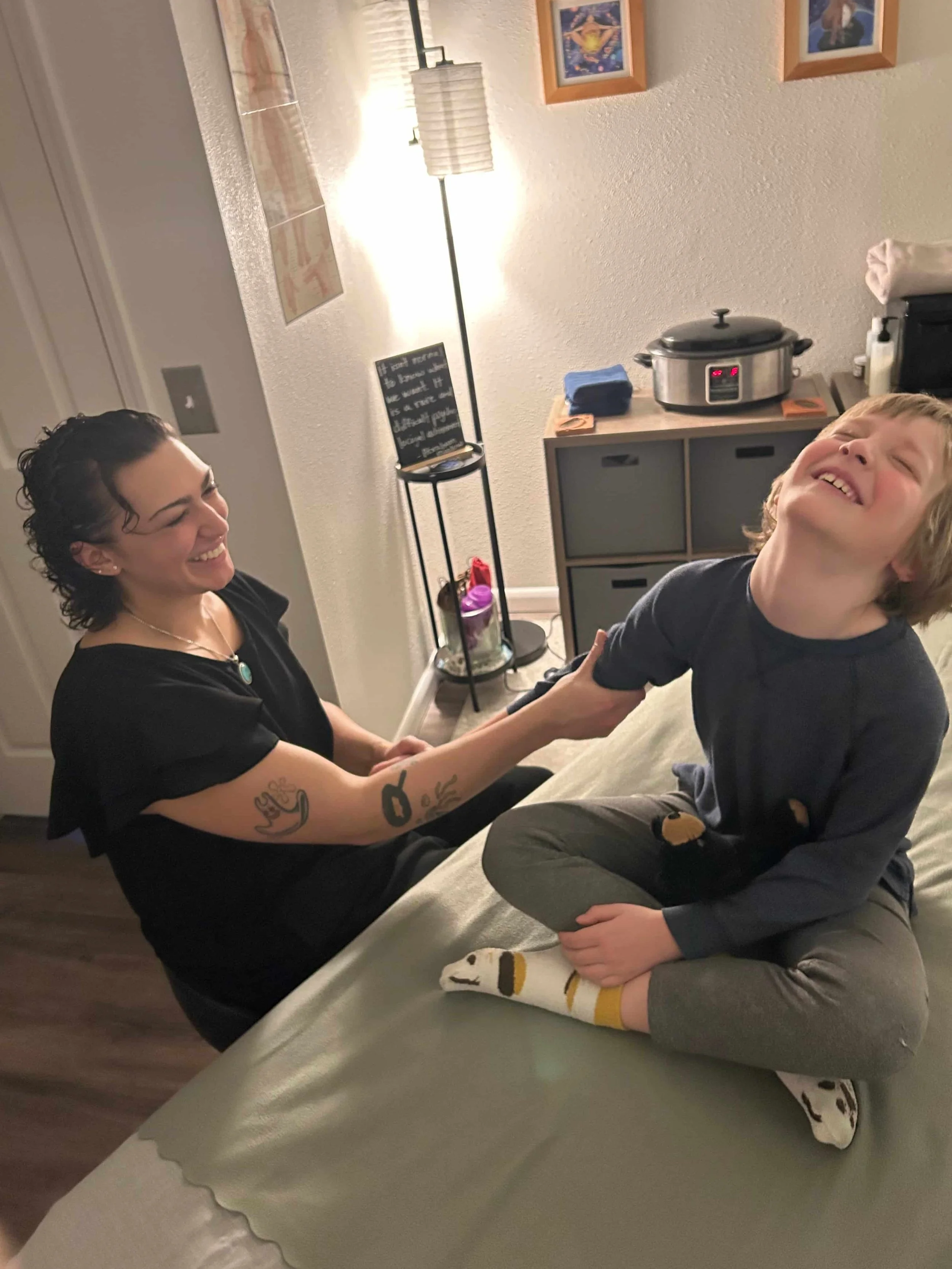 Pediatric Massage with Cea