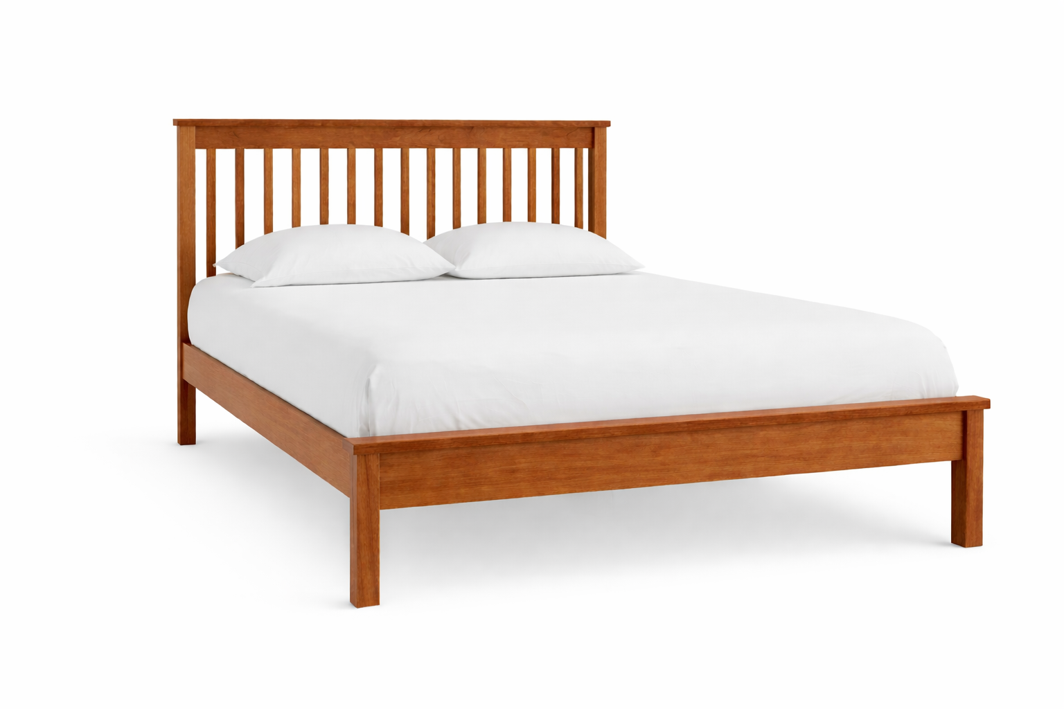 Spindle Headboard Bed Frame
