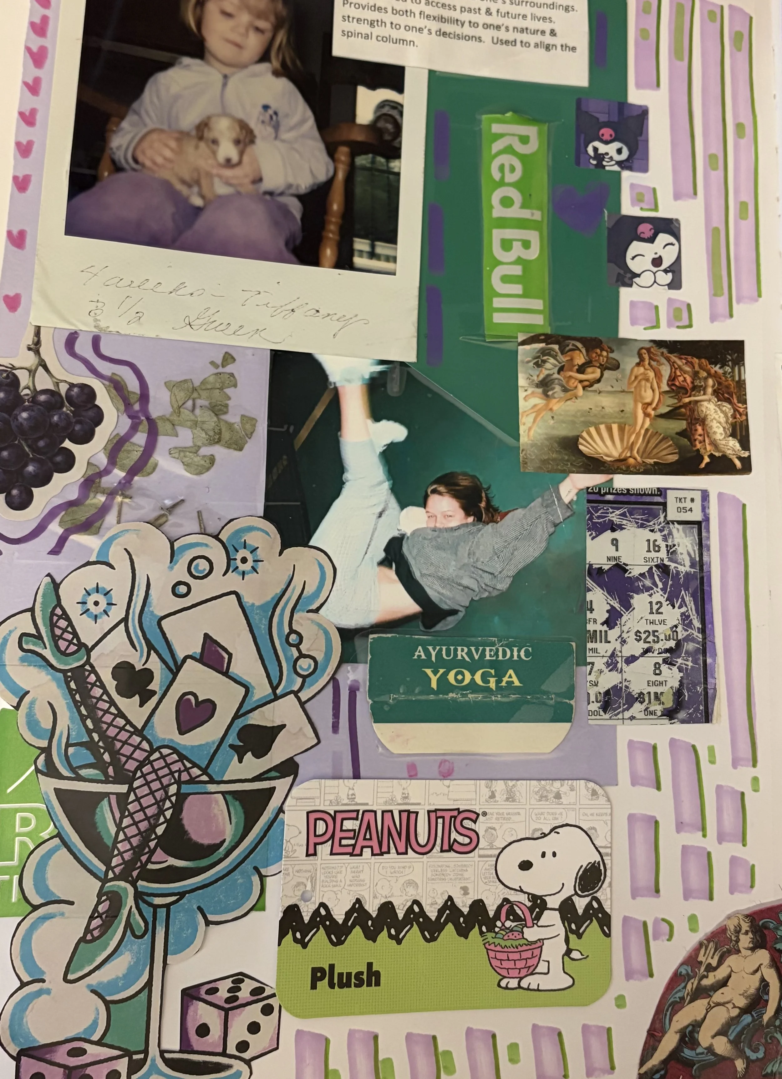 GREEN + PURPLE