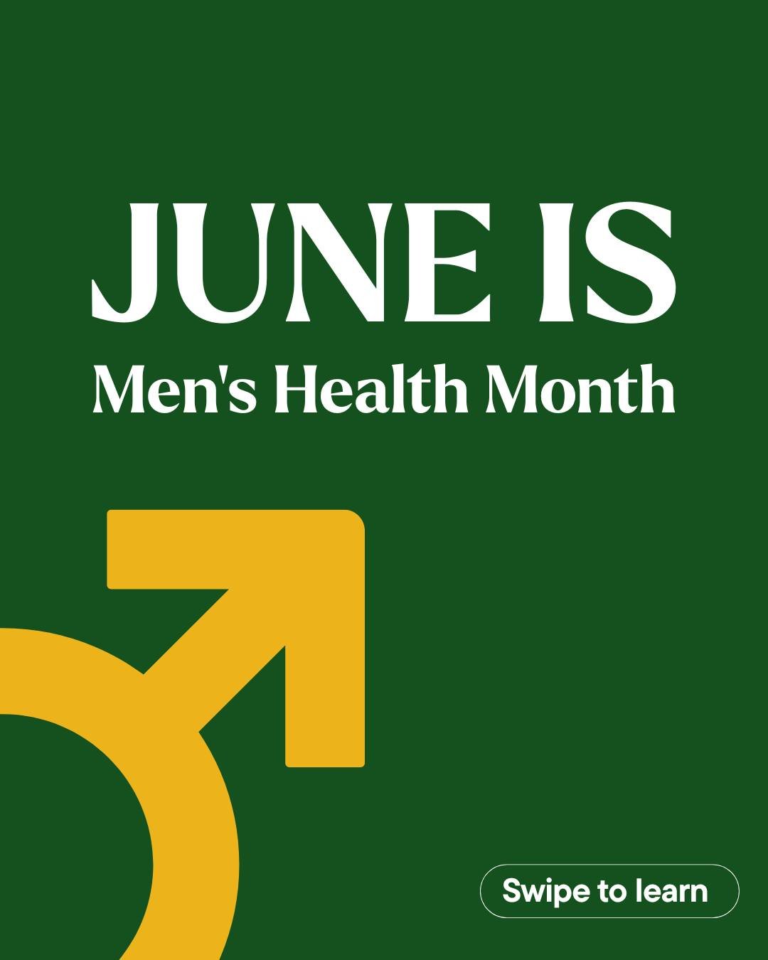 💙 This Men's Health Week, we're encouraging conversations that matter.

When it comes to cancer, early detection can save lives. Knowing the signs and symptoms, keeping up with regular health checks, and speaking to a doctor when something doesn't f