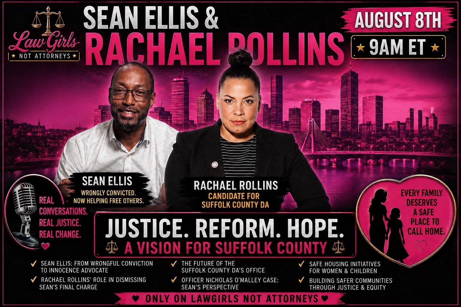 Rachael &amp; Sean Ellis on Law Girls Not Attorneys