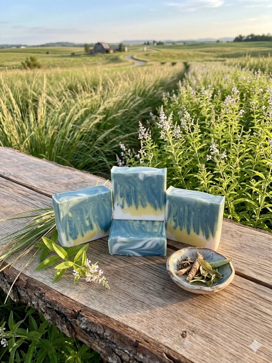 Splashy Verbena Goat Milk Soap